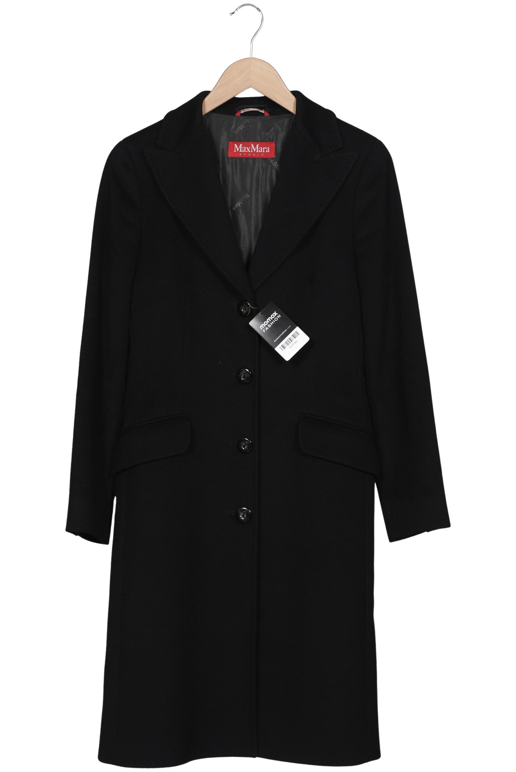 

Max Mara Damen Mantel, schwarz, Gr. 38