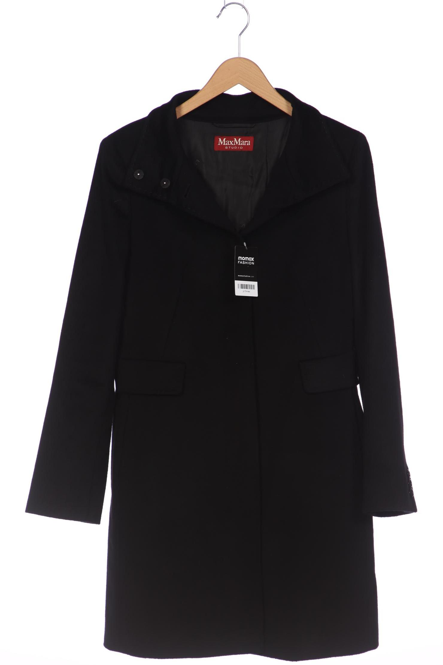 

Max Mara Damen Mantel, schwarz, Gr. 42