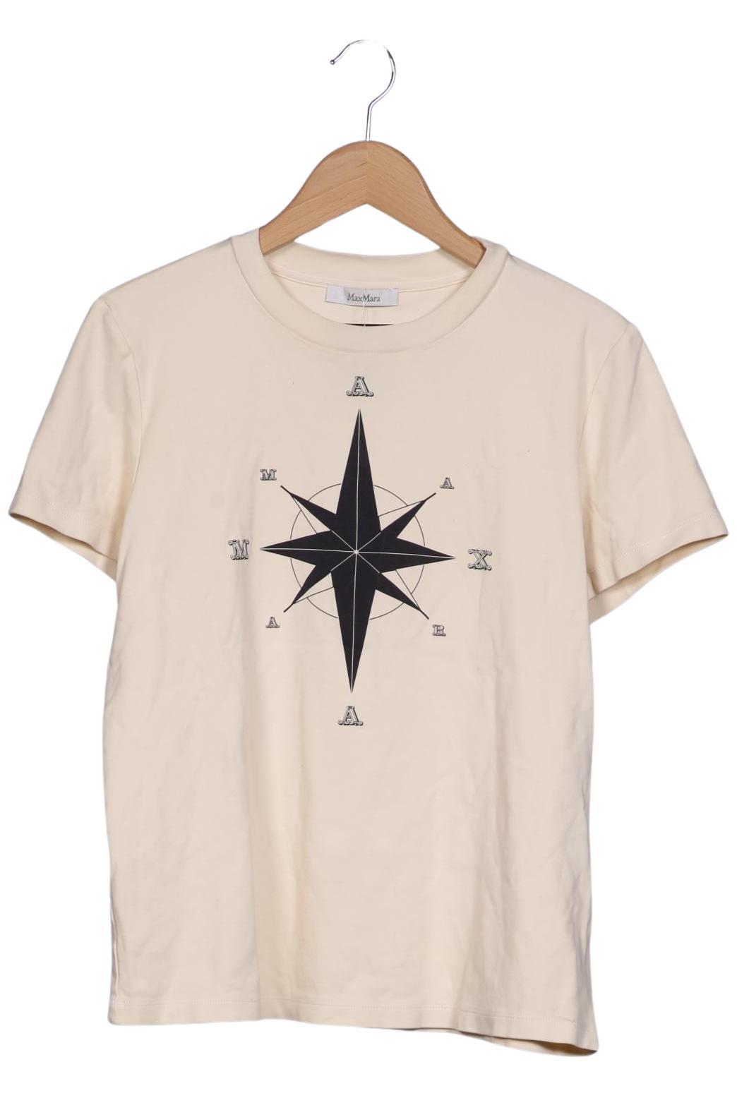 

Max Mara Damen T-Shirt, beige, Gr. 42