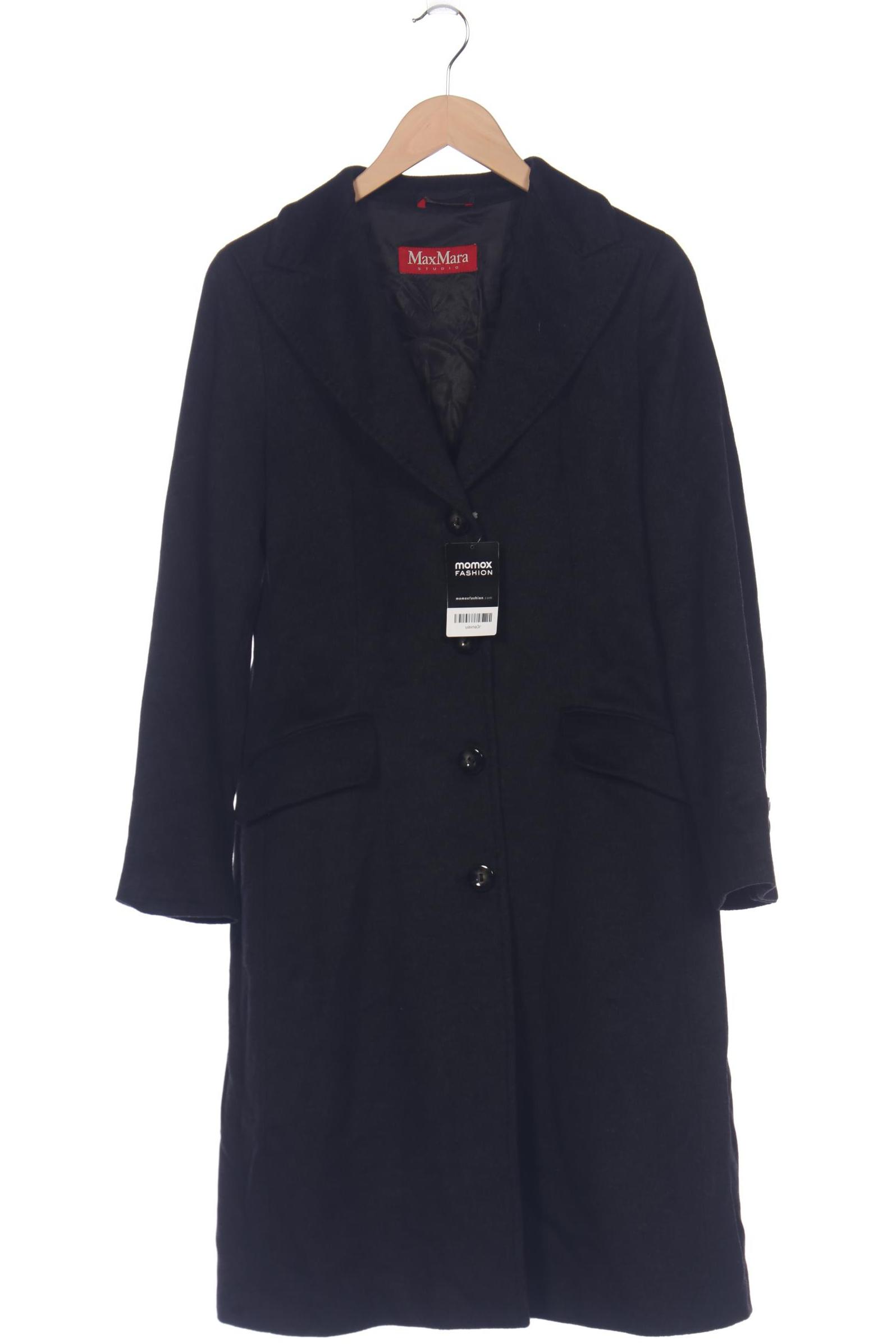 

Max Mara Damen Mantel, schwarz, Gr. 42