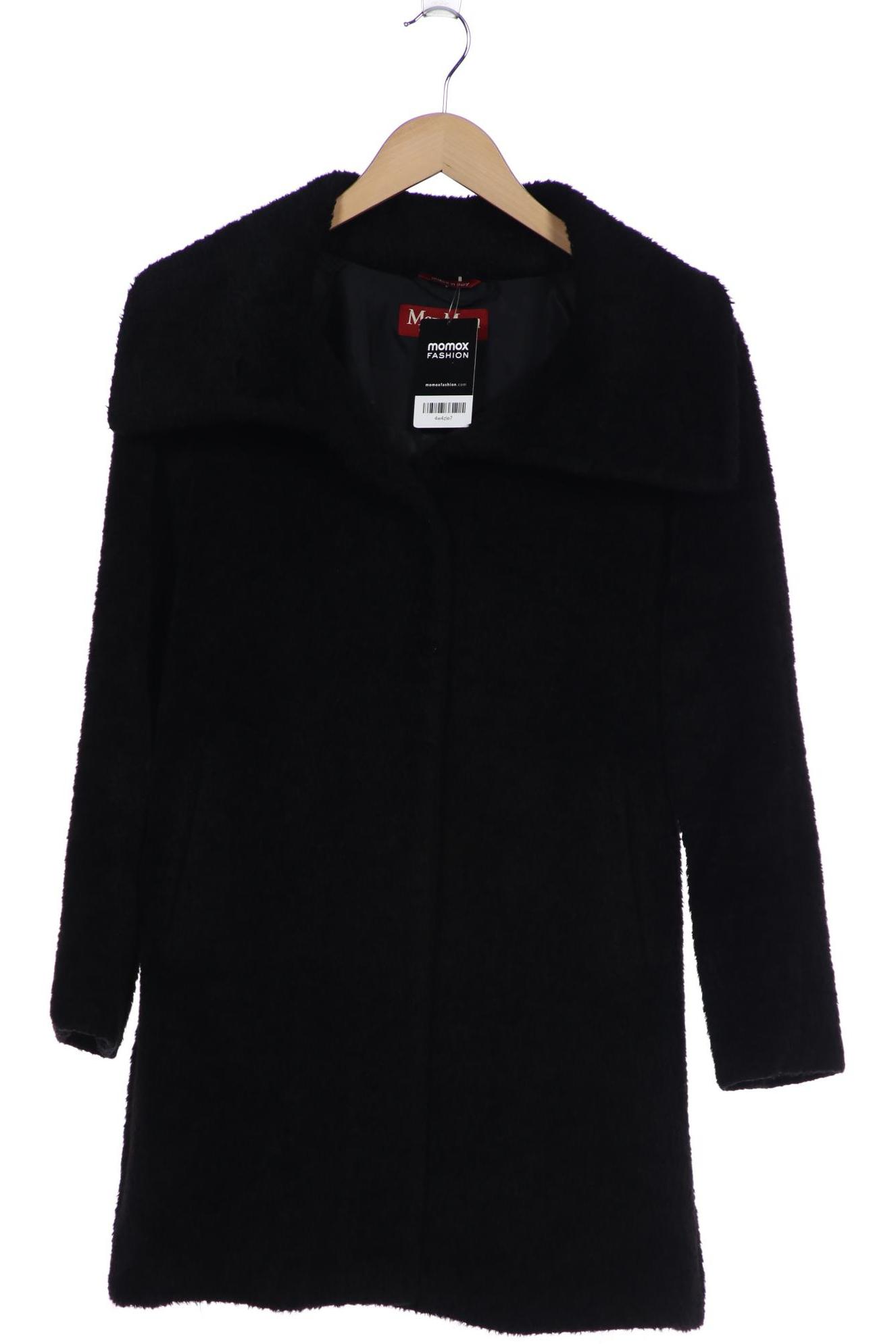 

Max Mara Damen Mantel, schwarz, Gr. 42
