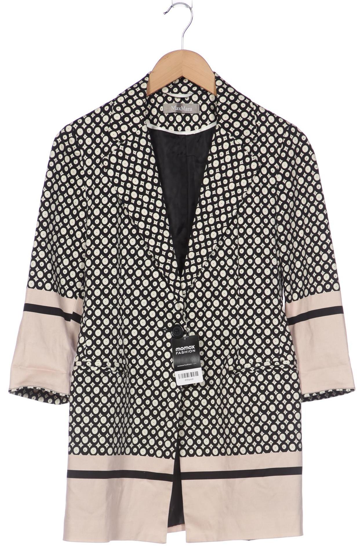 

Max Mara Damen Mantel, schwarz, Gr. 40