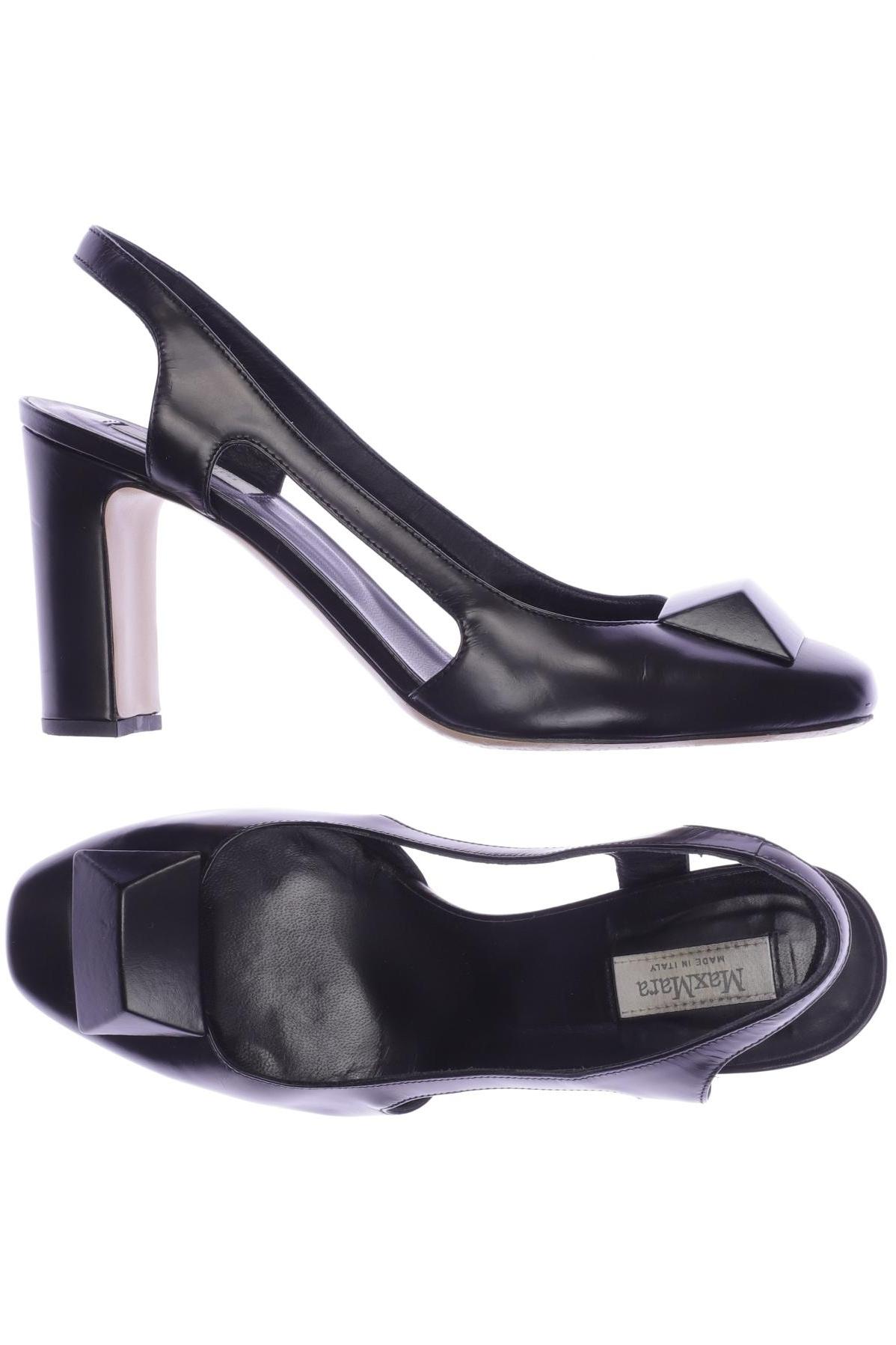 

Max Mara Damen Pumps, schwarz, Gr. 36