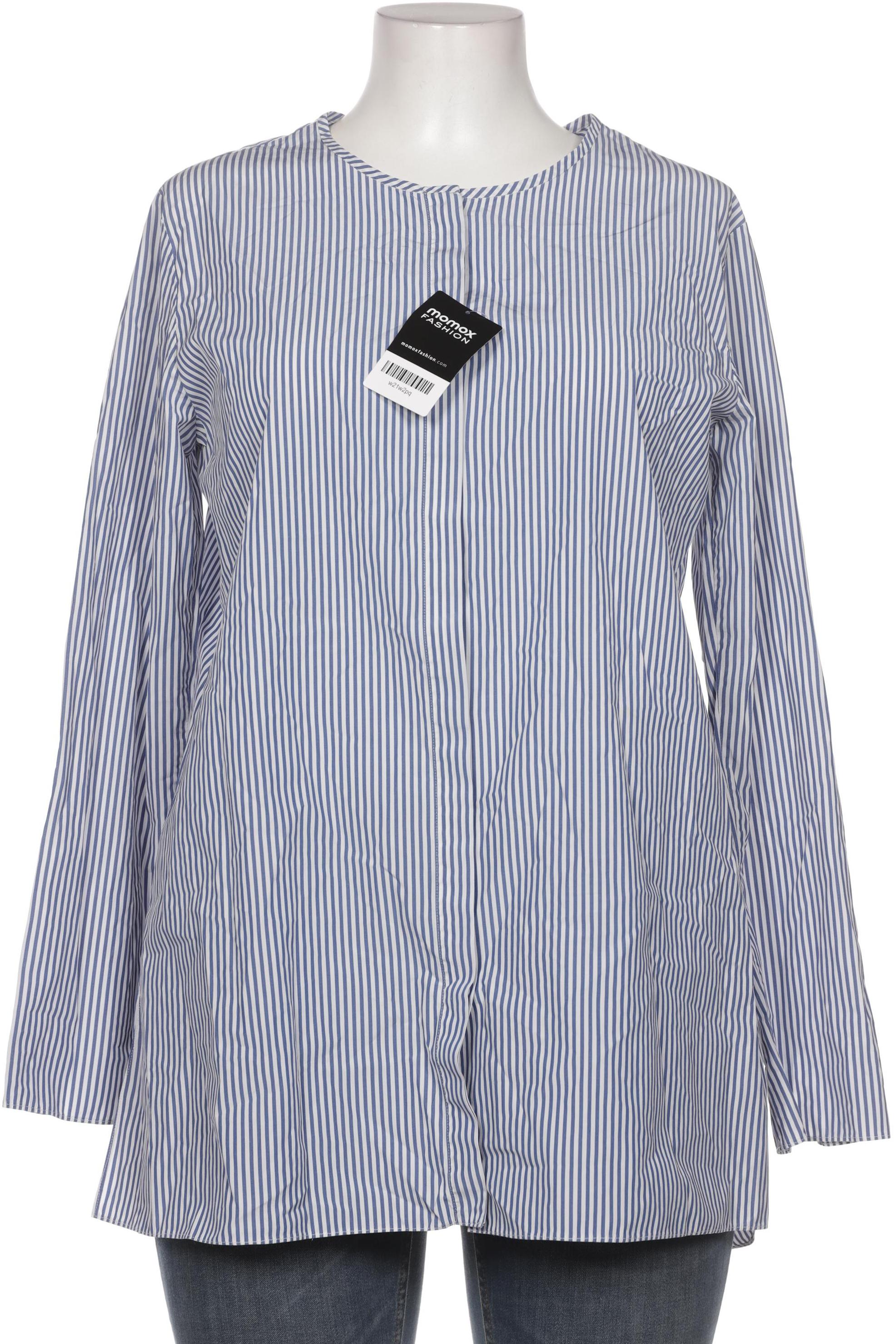 

Max Mara Damen Bluse, blau, Gr. 48