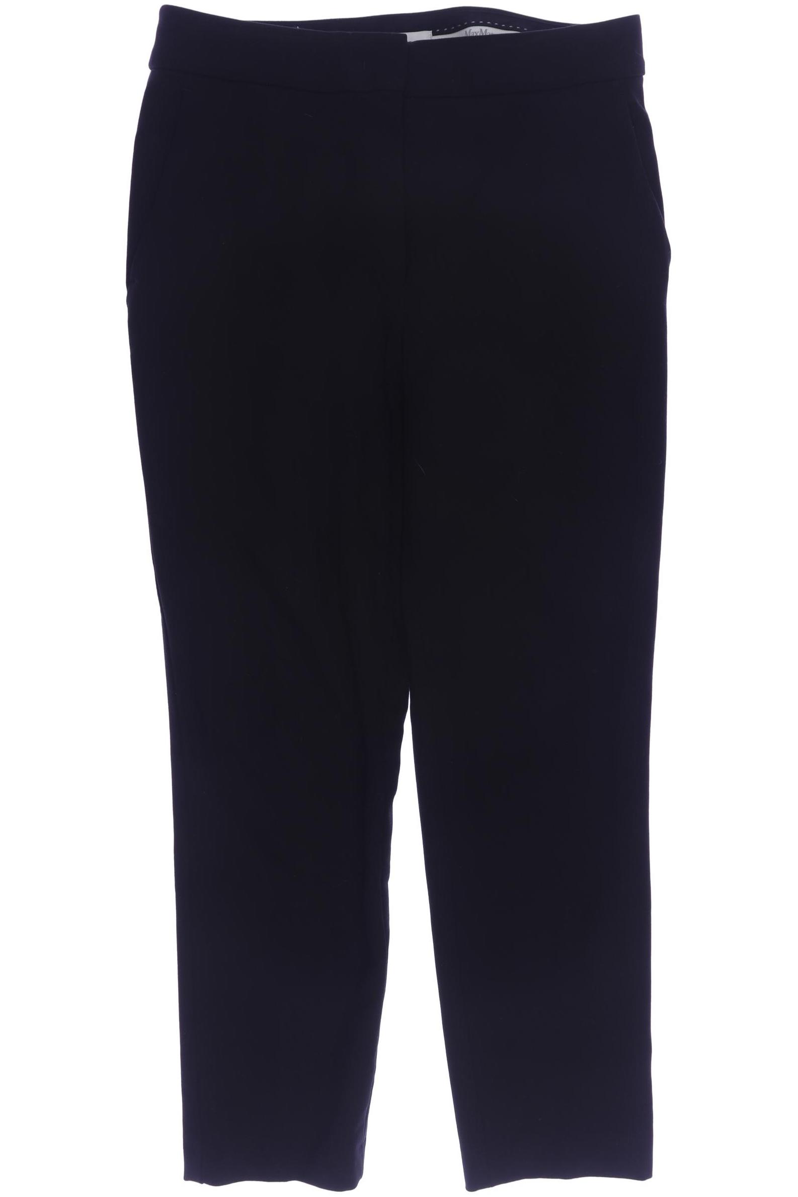 

Max Mara Damen Stoffhose, schwarz, Gr. 38