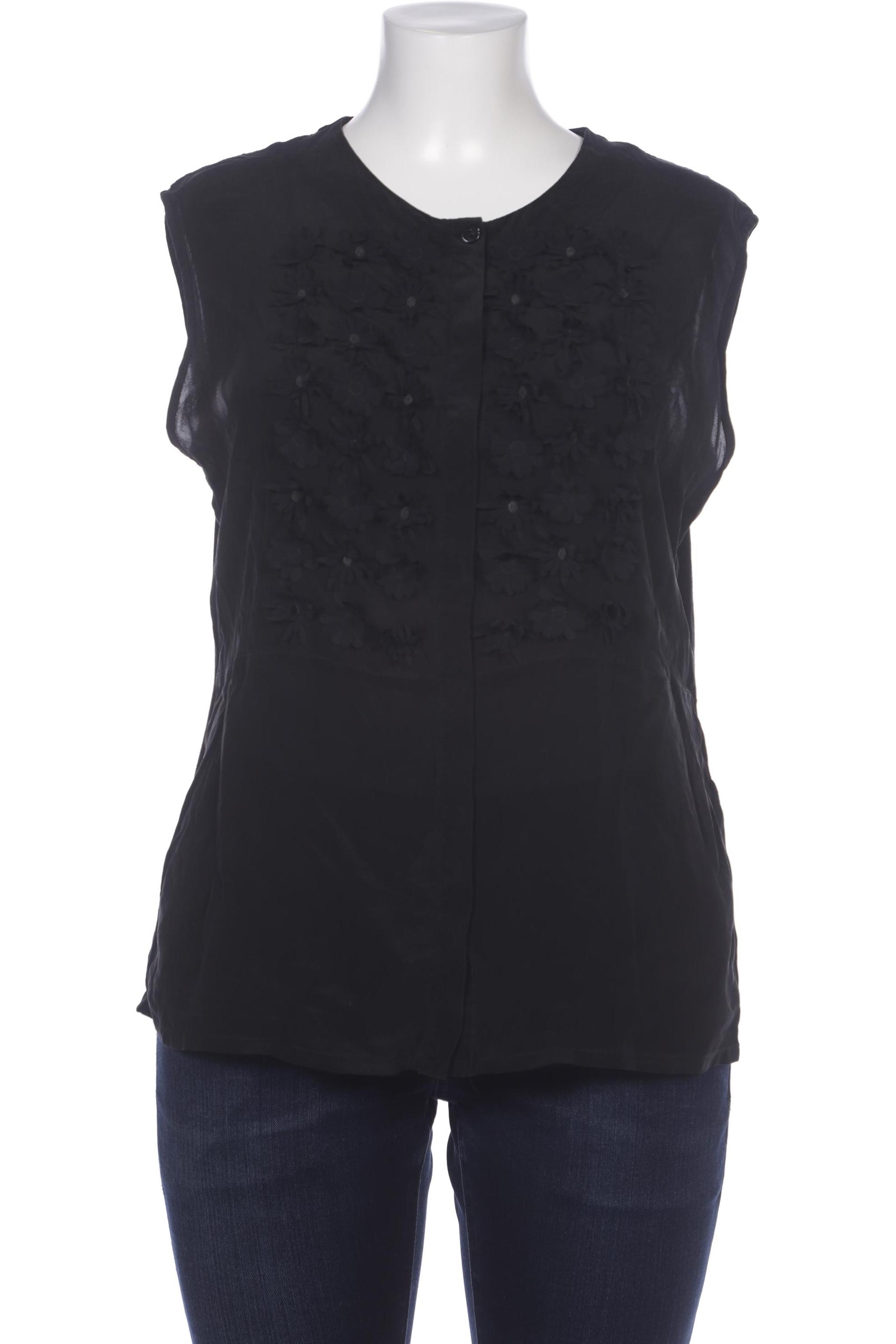 

Max Mara Damen Bluse, schwarz, Gr. 46