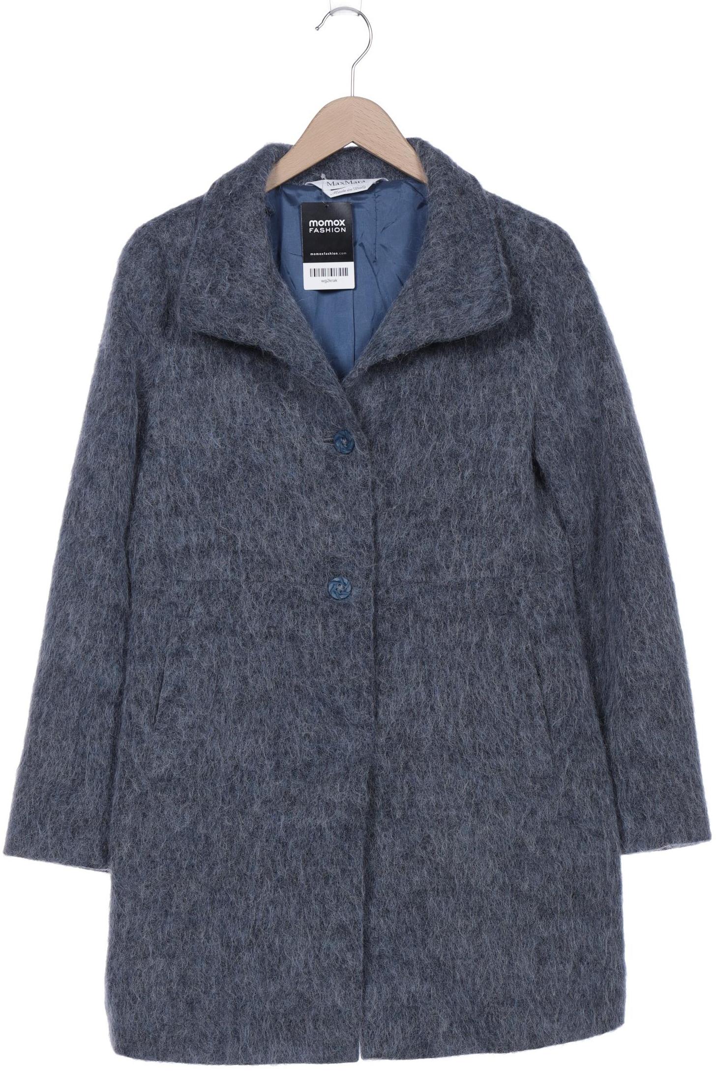 

Max Mara Damen Mantel, türkis, Gr. 40