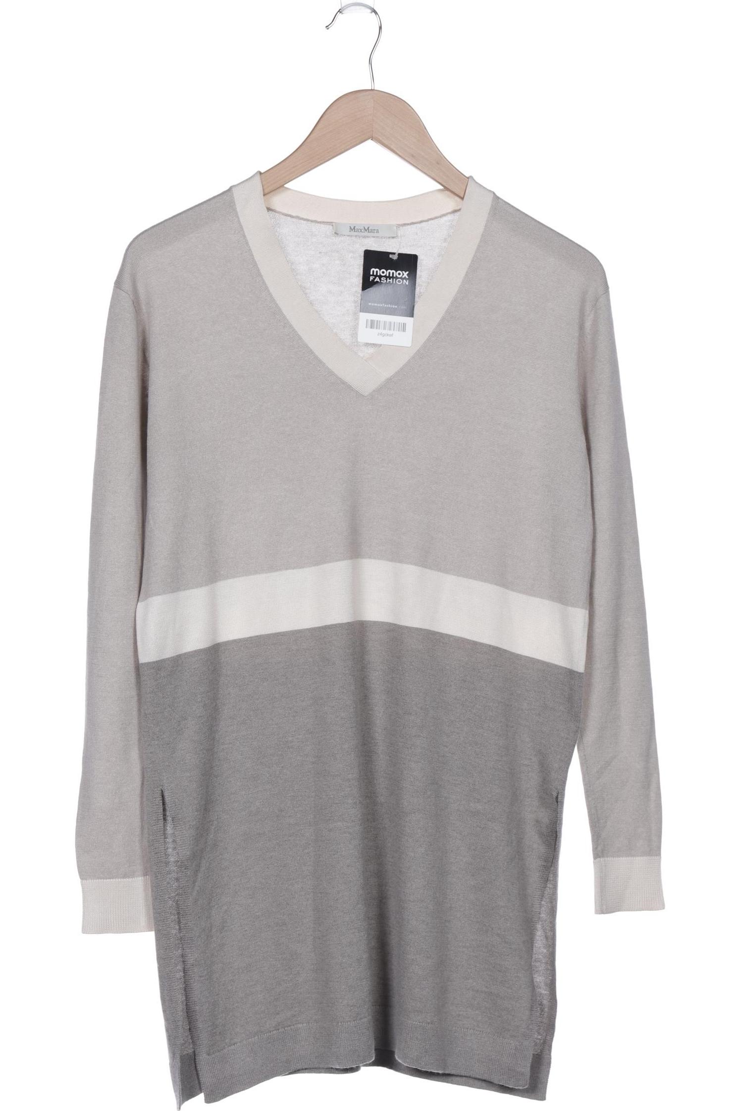 

Max Mara Damen Pullover, grau, Gr. 42