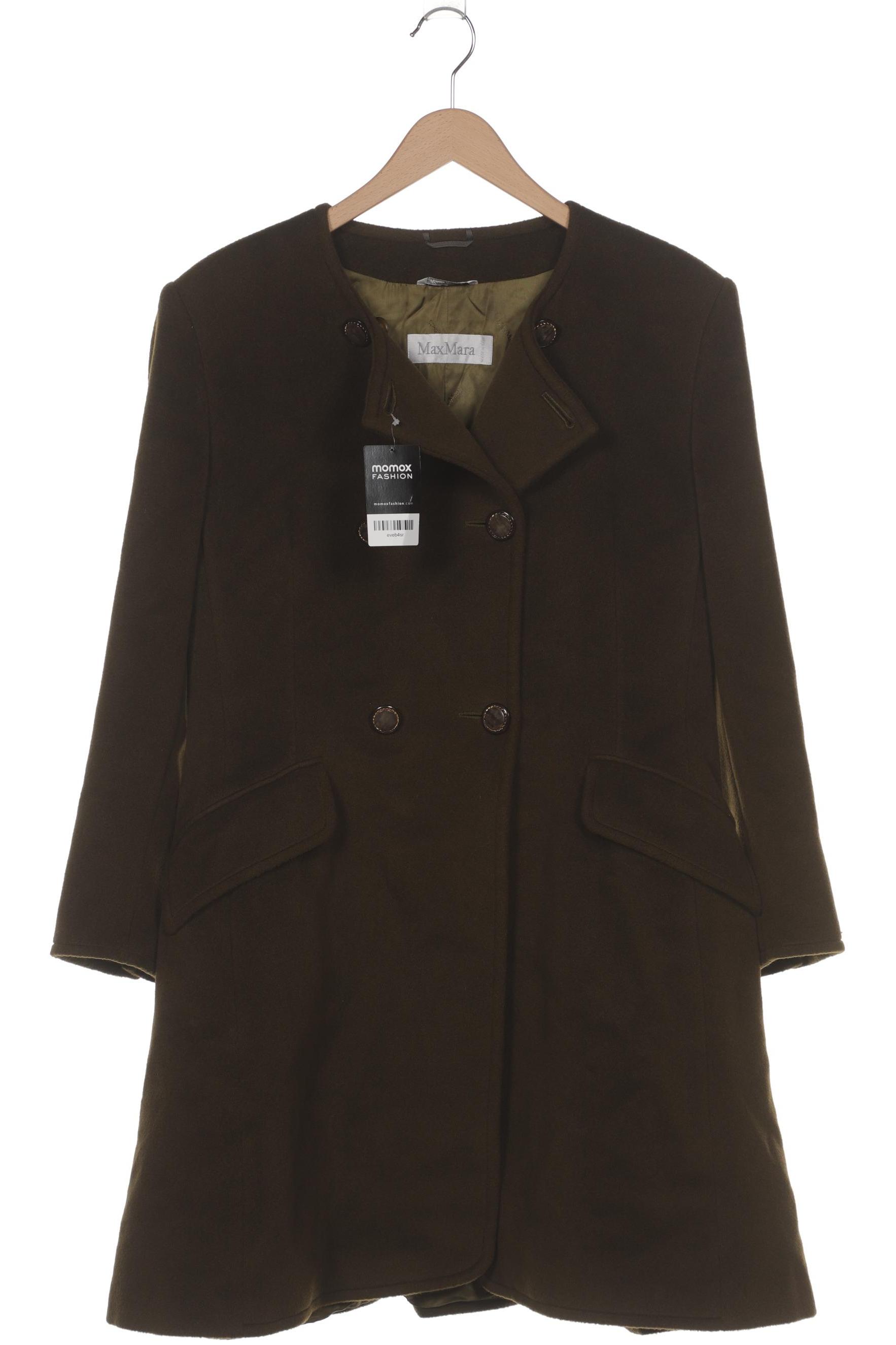 

Max Mara Damen Mantel, grün, Gr. 38