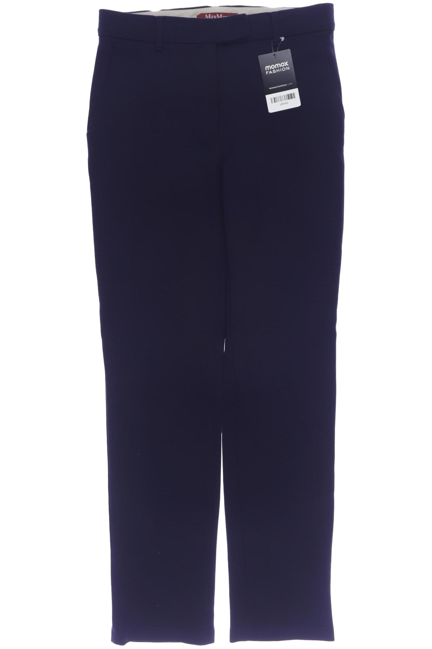 

Max Mara Damen Stoffhose, marineblau, Gr. 28