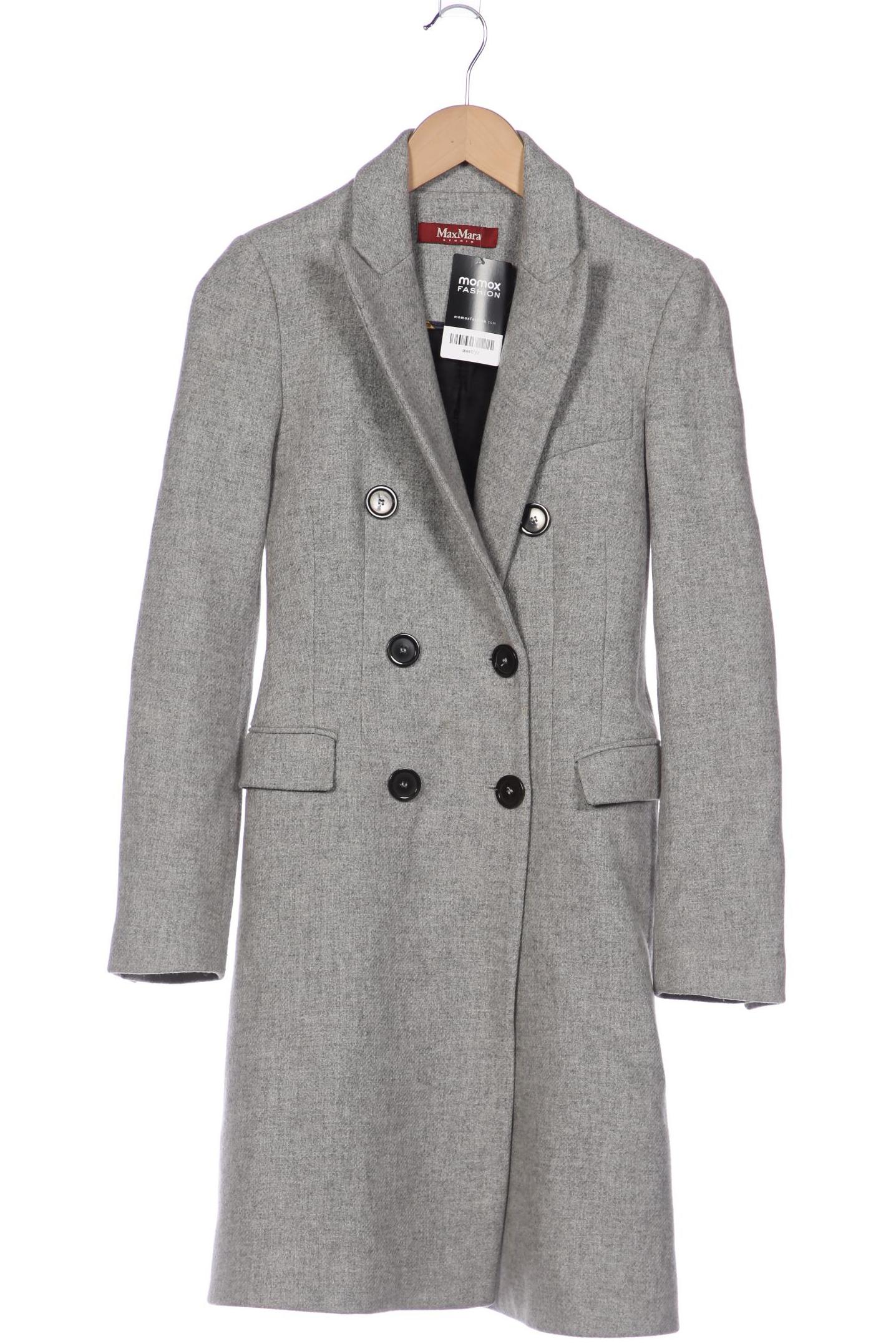 

Max Mara Damen Mantel, grau, Gr. 42