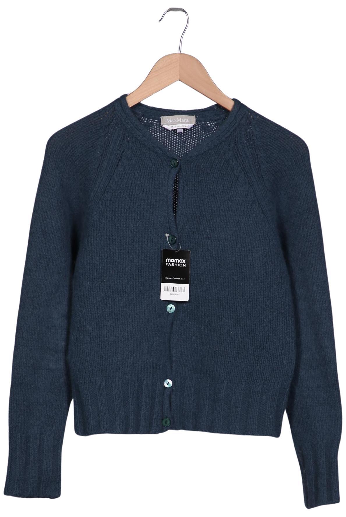 

Max Mara Damen Strickjacke, marineblau, Gr. 38