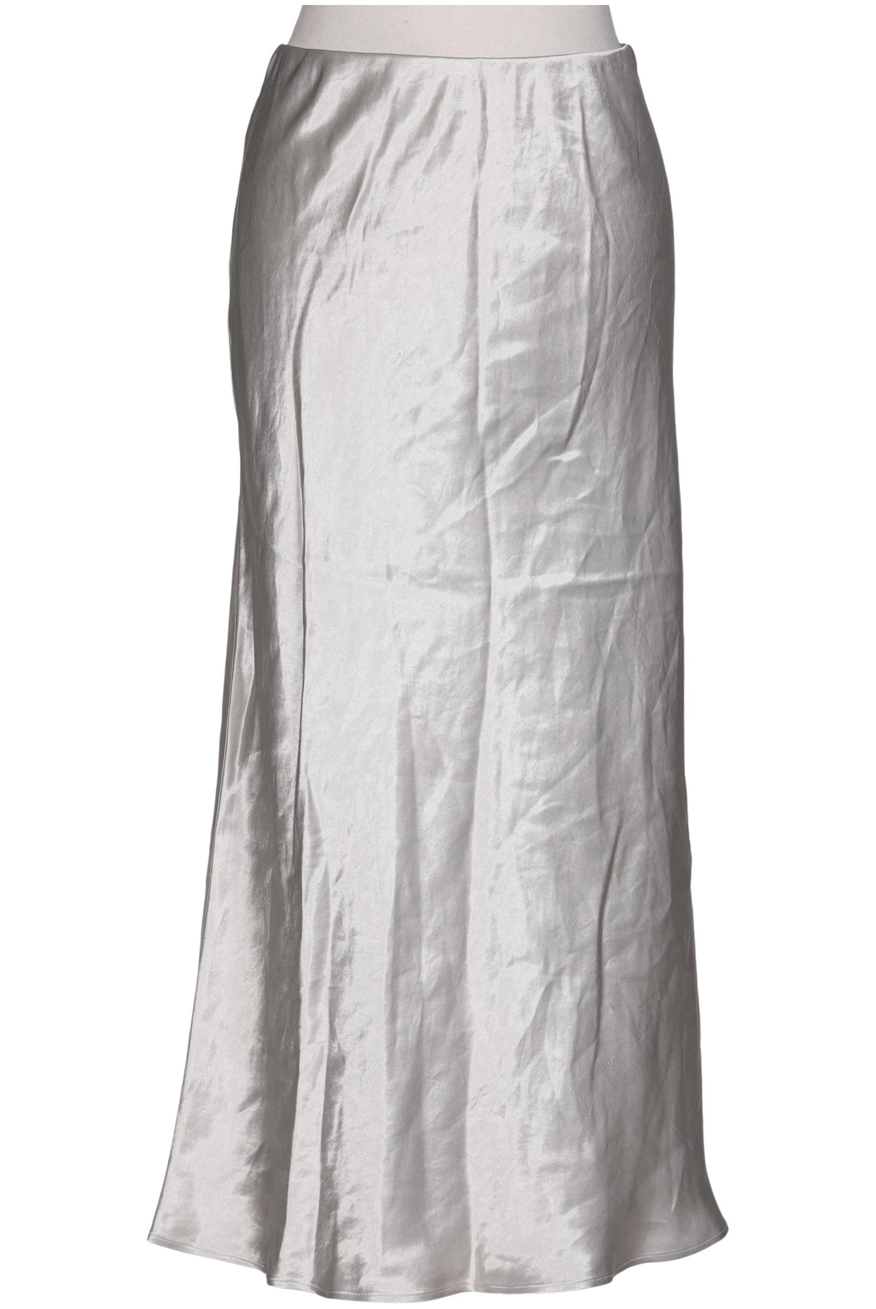 

Max Mara Damen Rock, silber, Gr. 40