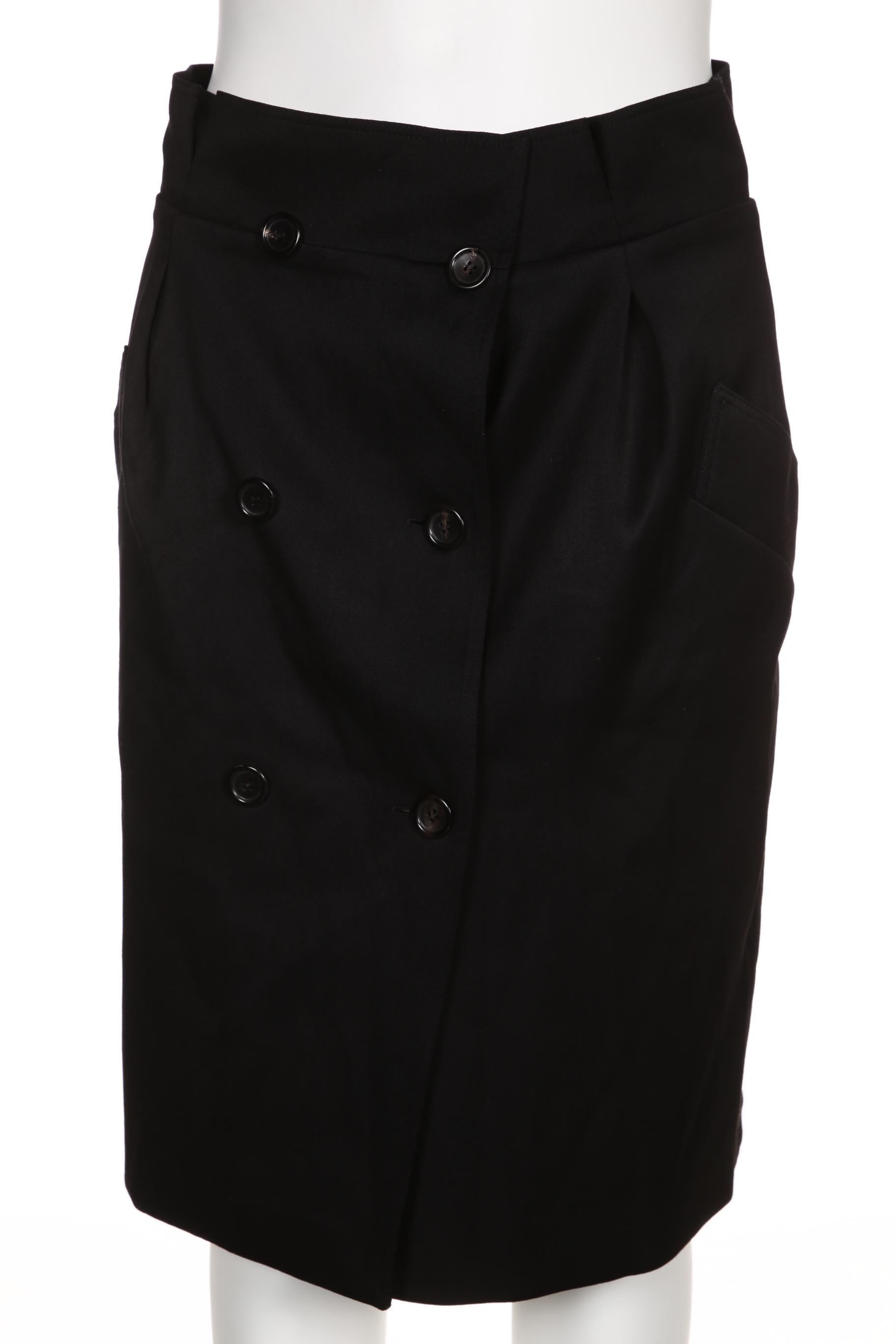 

Max Mara Damen Rock, schwarz, Gr. 44