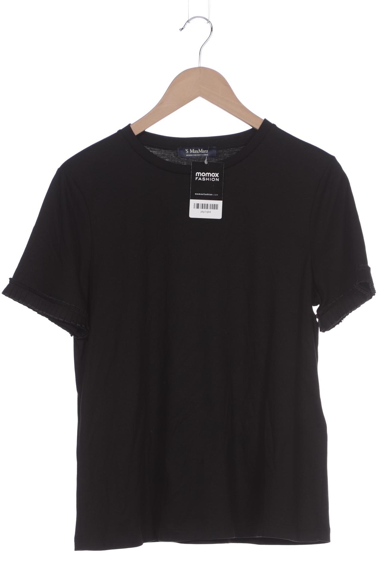 

Max Mara Damen T-Shirt, schwarz, Gr. 42
