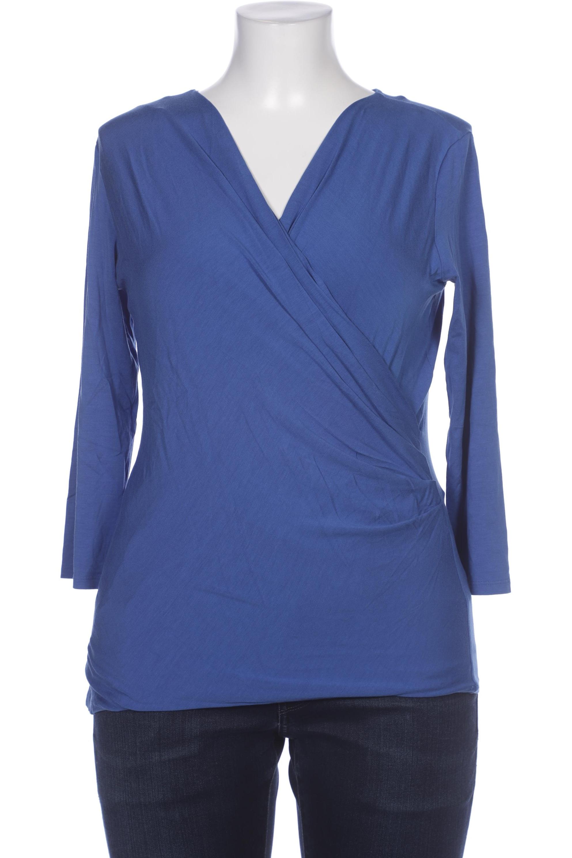 

Max Mara Damen Langarmshirt, blau, Gr. 44
