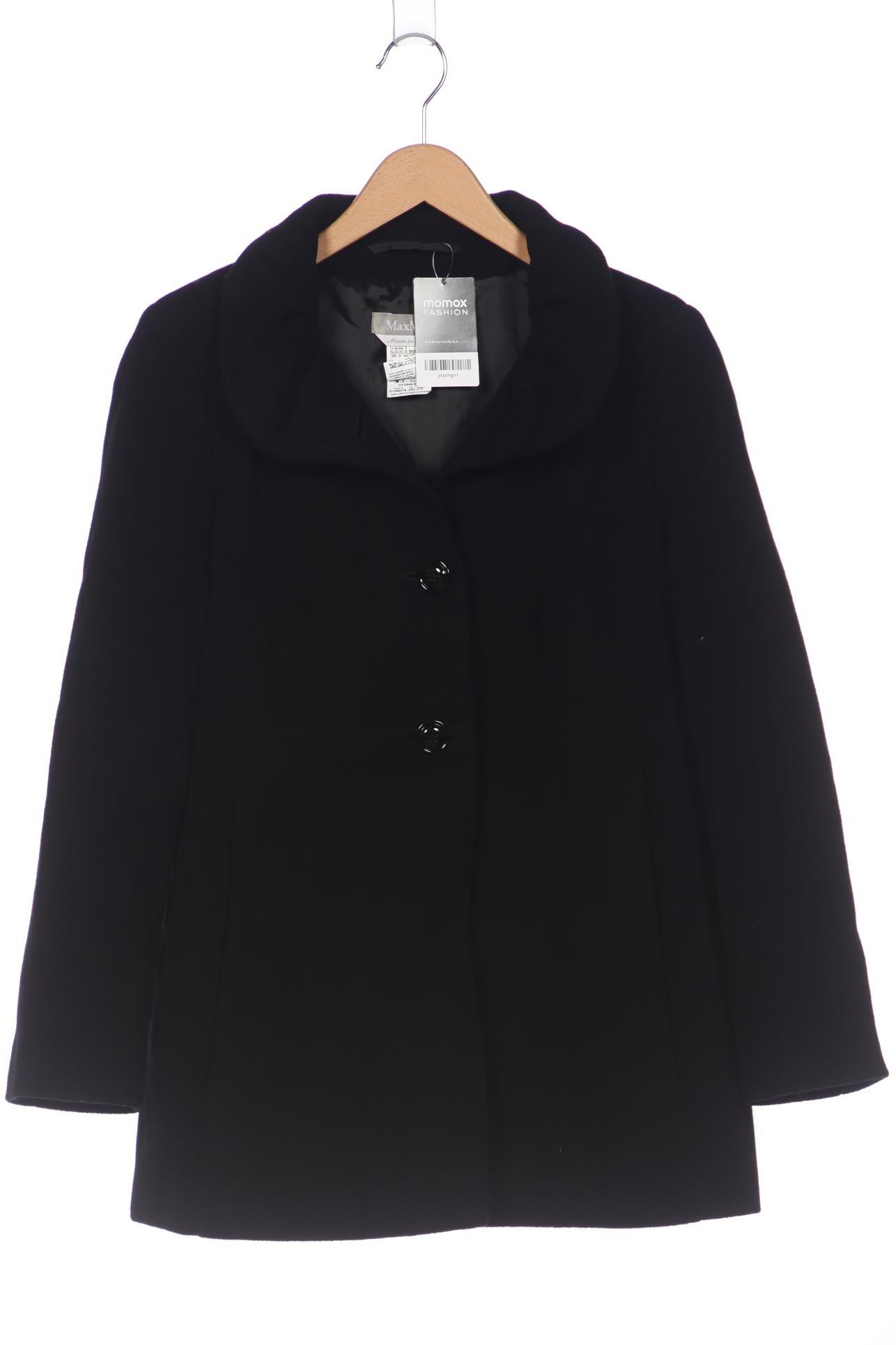 

Max Mara Damen Mantel, schwarz, Gr. 38