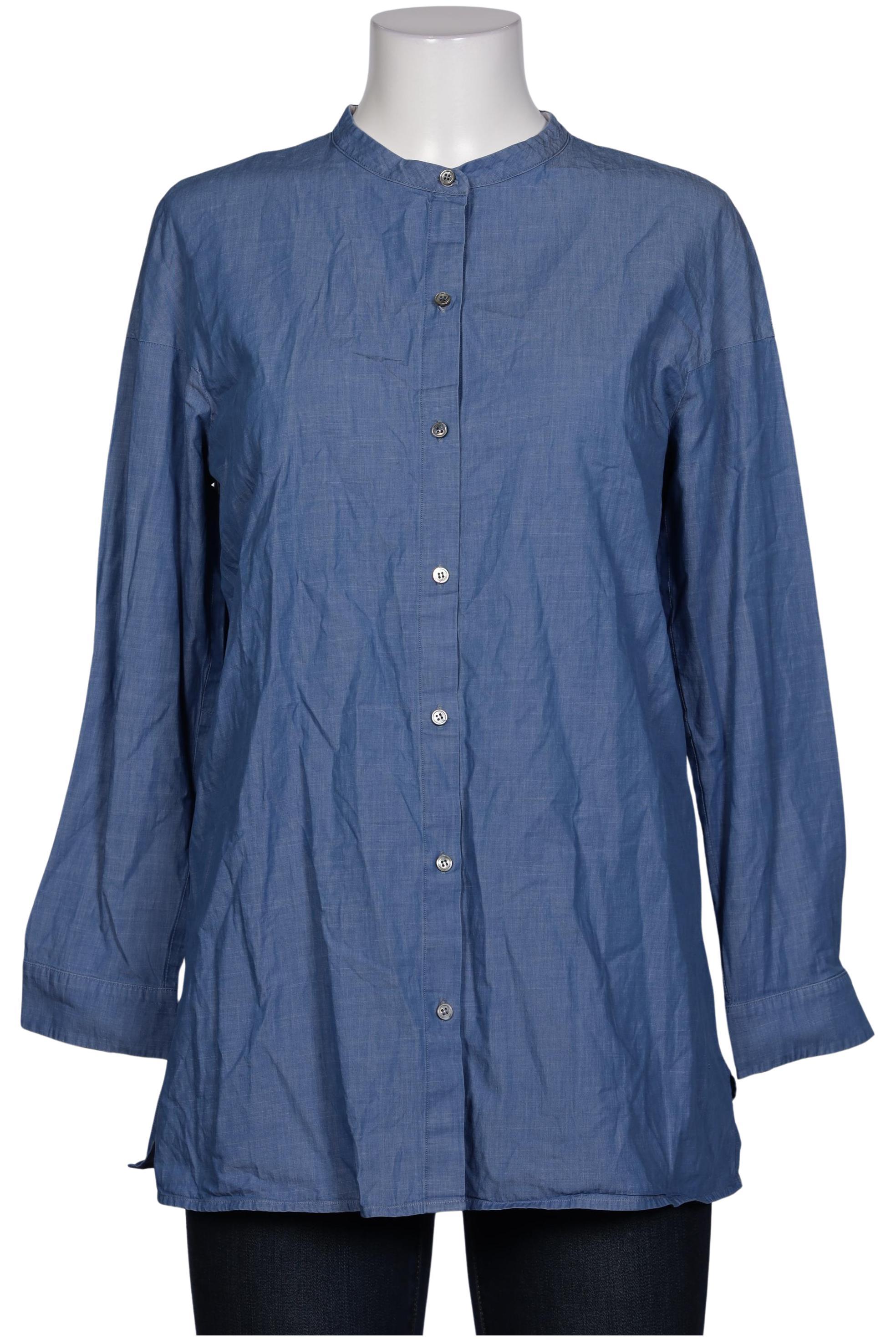 

Max Mara Damen Bluse, blau, Gr. 44