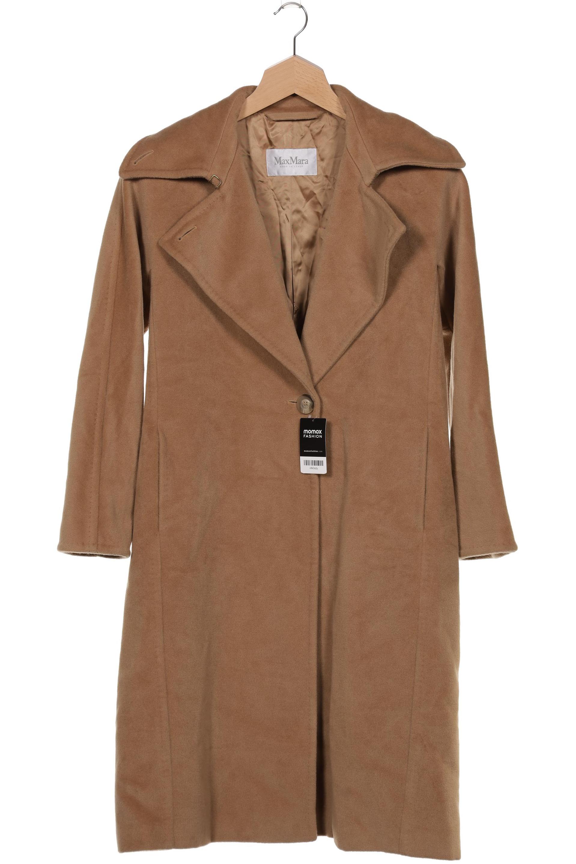 

Max Mara Damen Mantel, beige, Gr. 40
