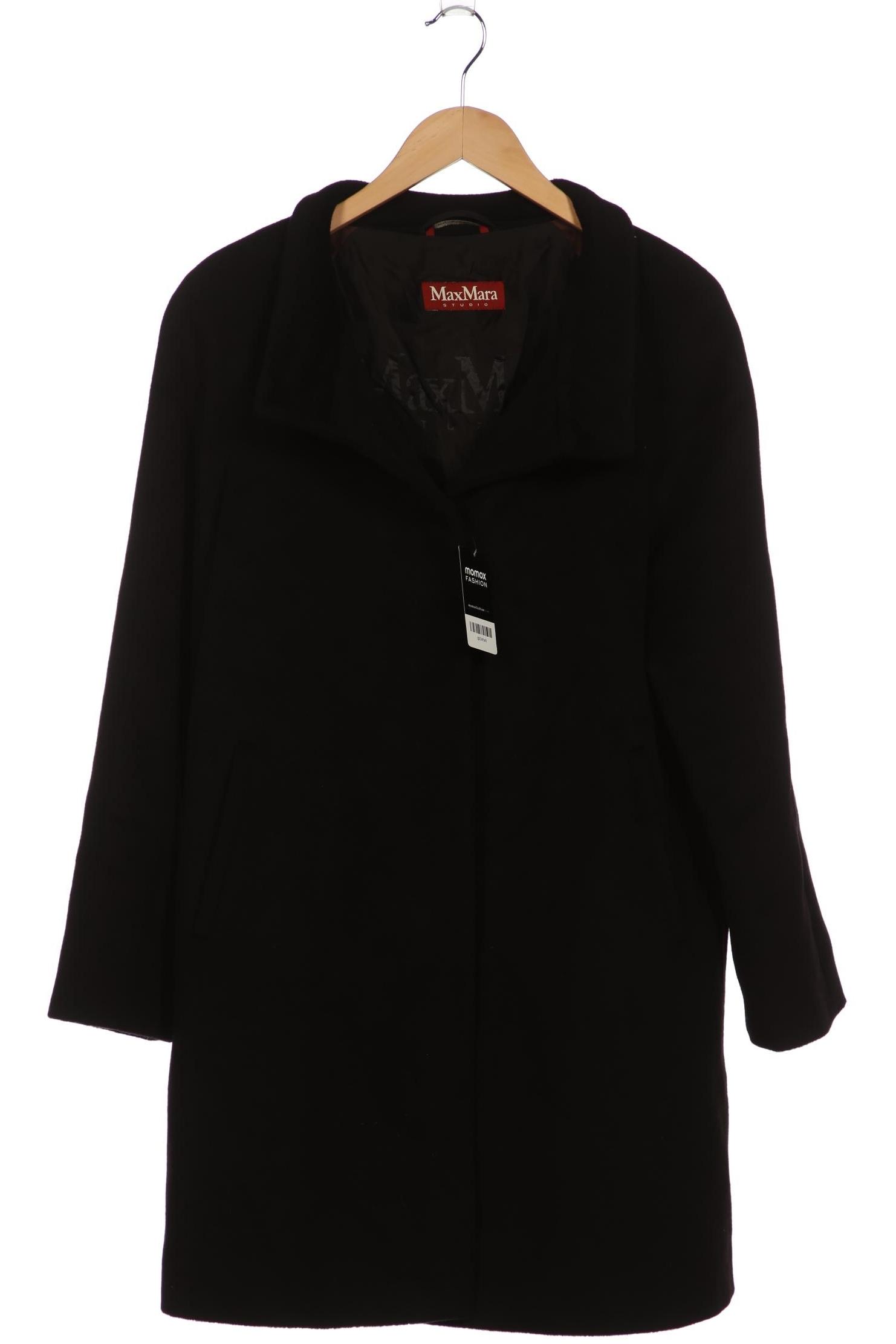 

Max Mara Damen Mantel, schwarz, Gr. 46
