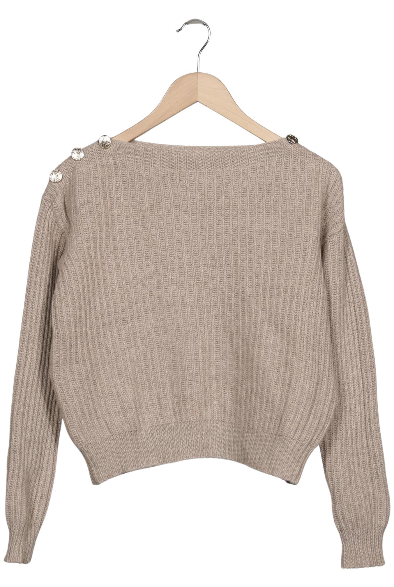 

Max Mara Damen Pullover, beige, Gr. 36