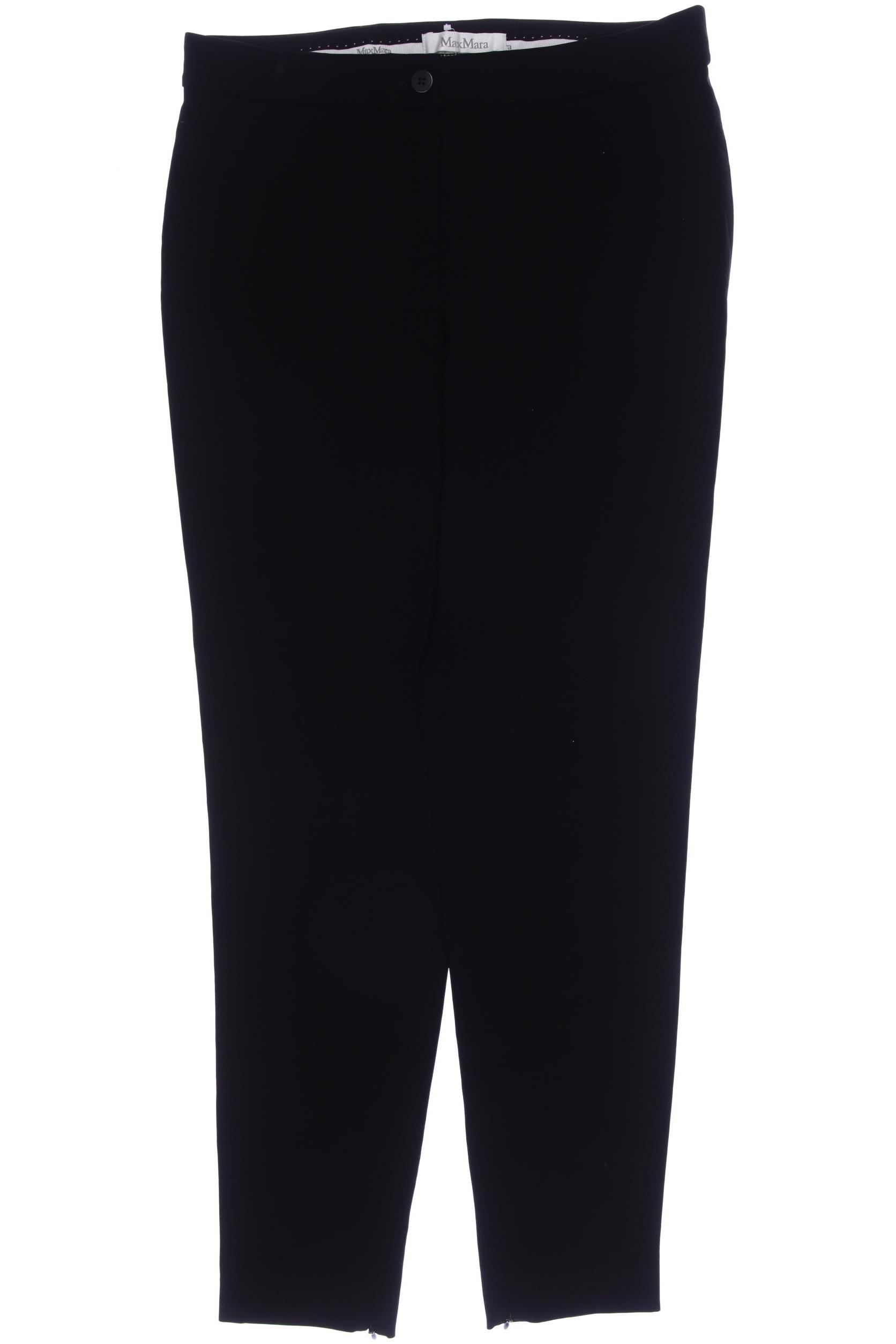 

Max Mara Damen Stoffhose, schwarz, Gr. 42