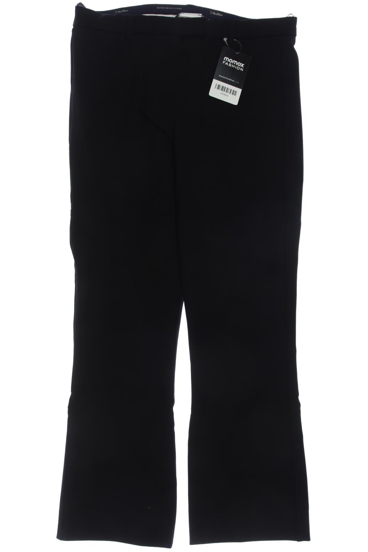 

Max Mara Damen Stoffhose, schwarz, Gr. 29