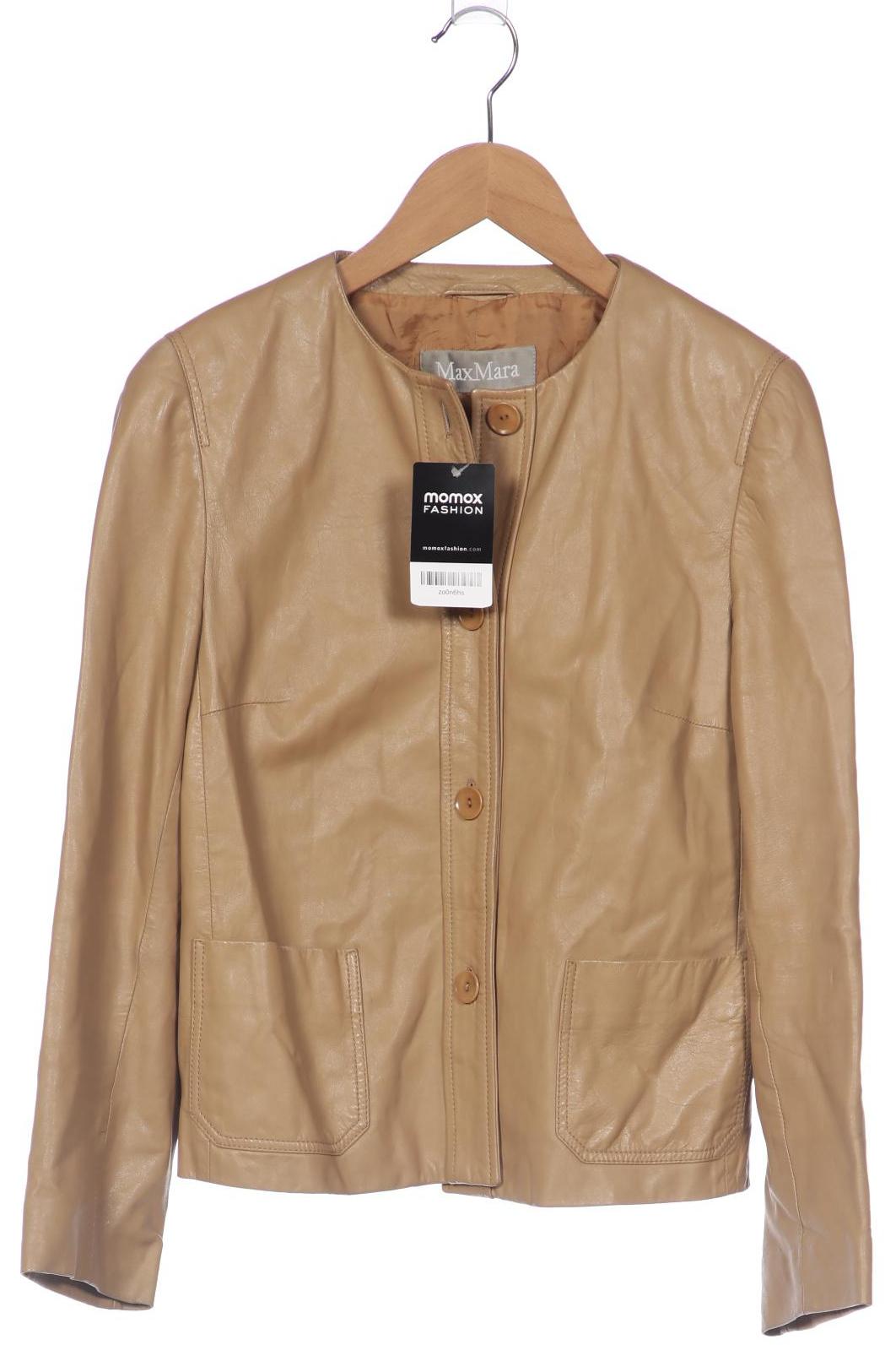 

Max Mara Damen Jacke, beige, Gr. 36