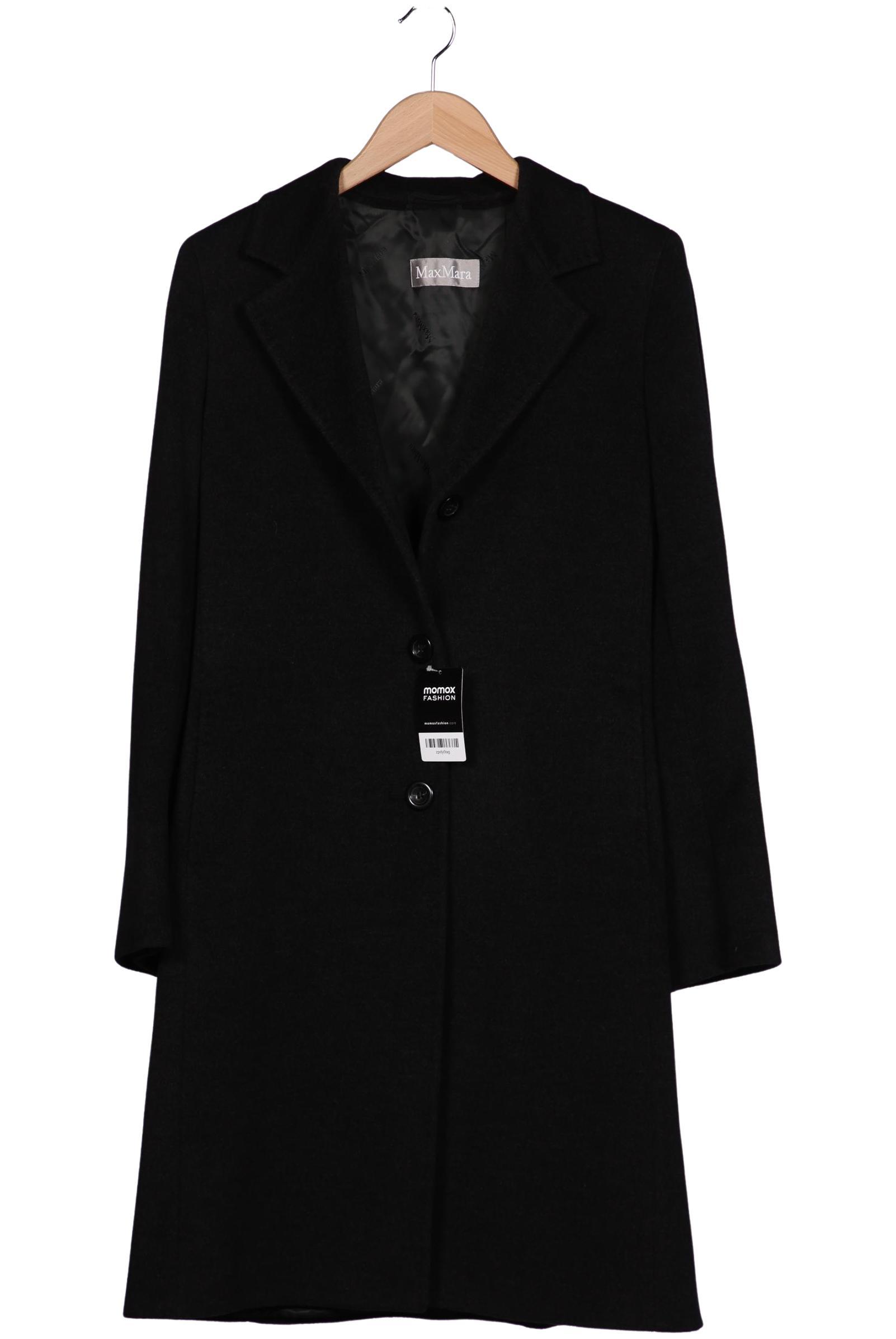 

Max Mara Damen Mantel, schwarz, Gr. 42