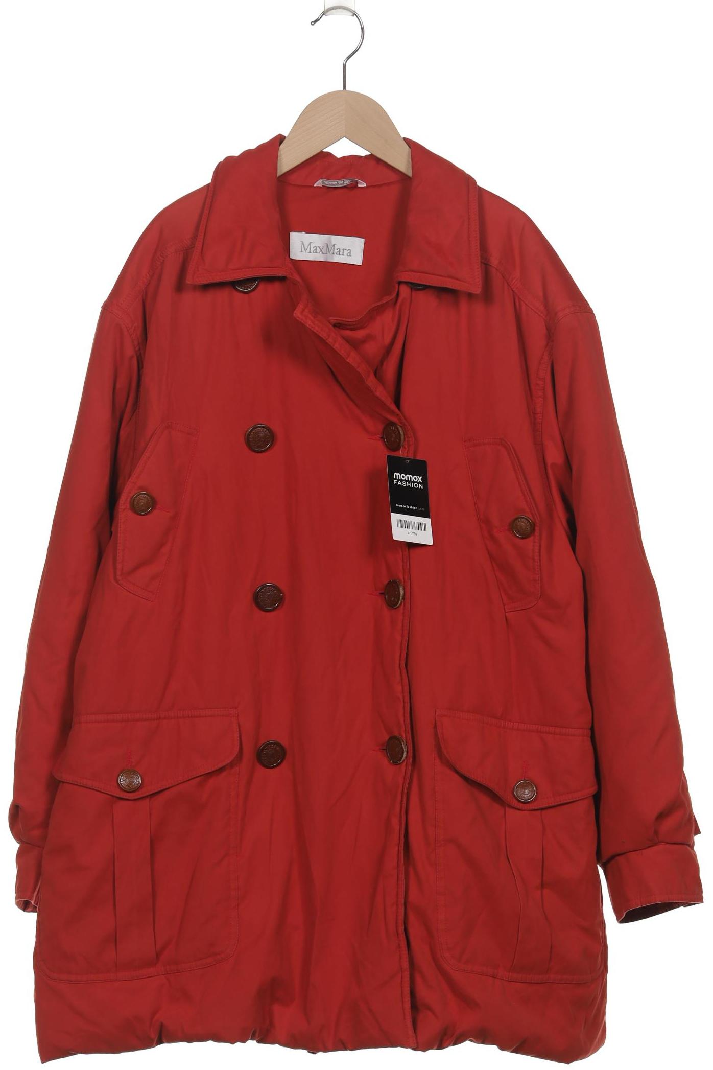 

Max Mara Damen Mantel, rot, Gr. 38