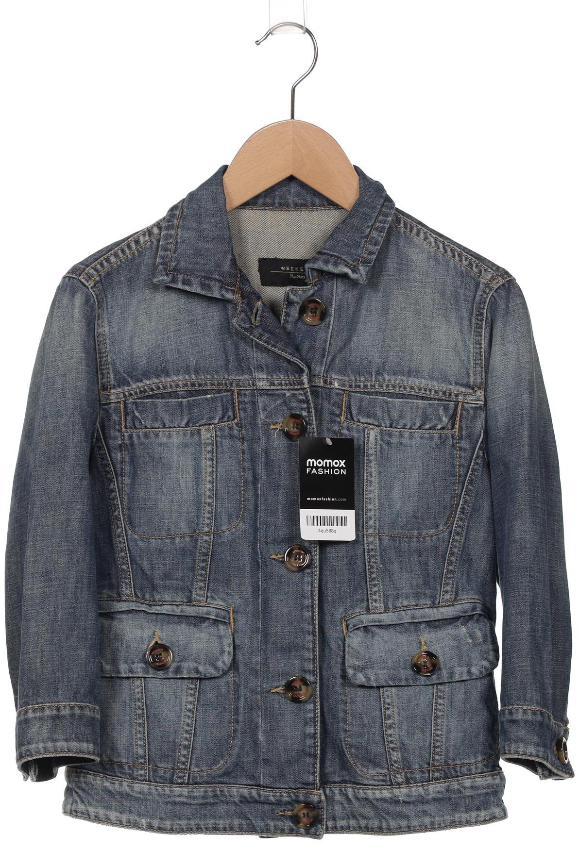 

Max Mara Damen Jacke, blau, Gr. 34