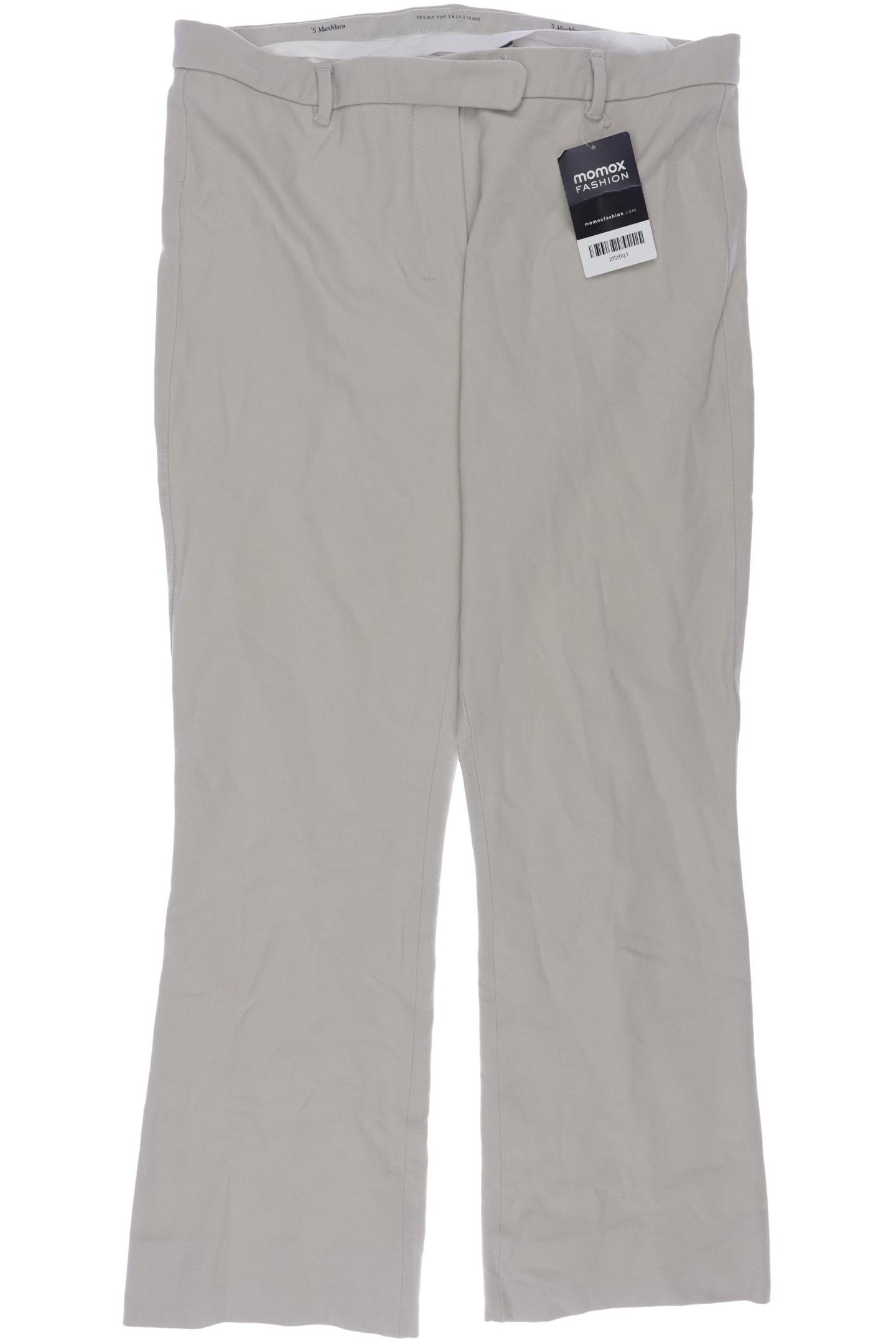 

Max Mara Damen Stoffhose, cremeweiß, Gr. 40