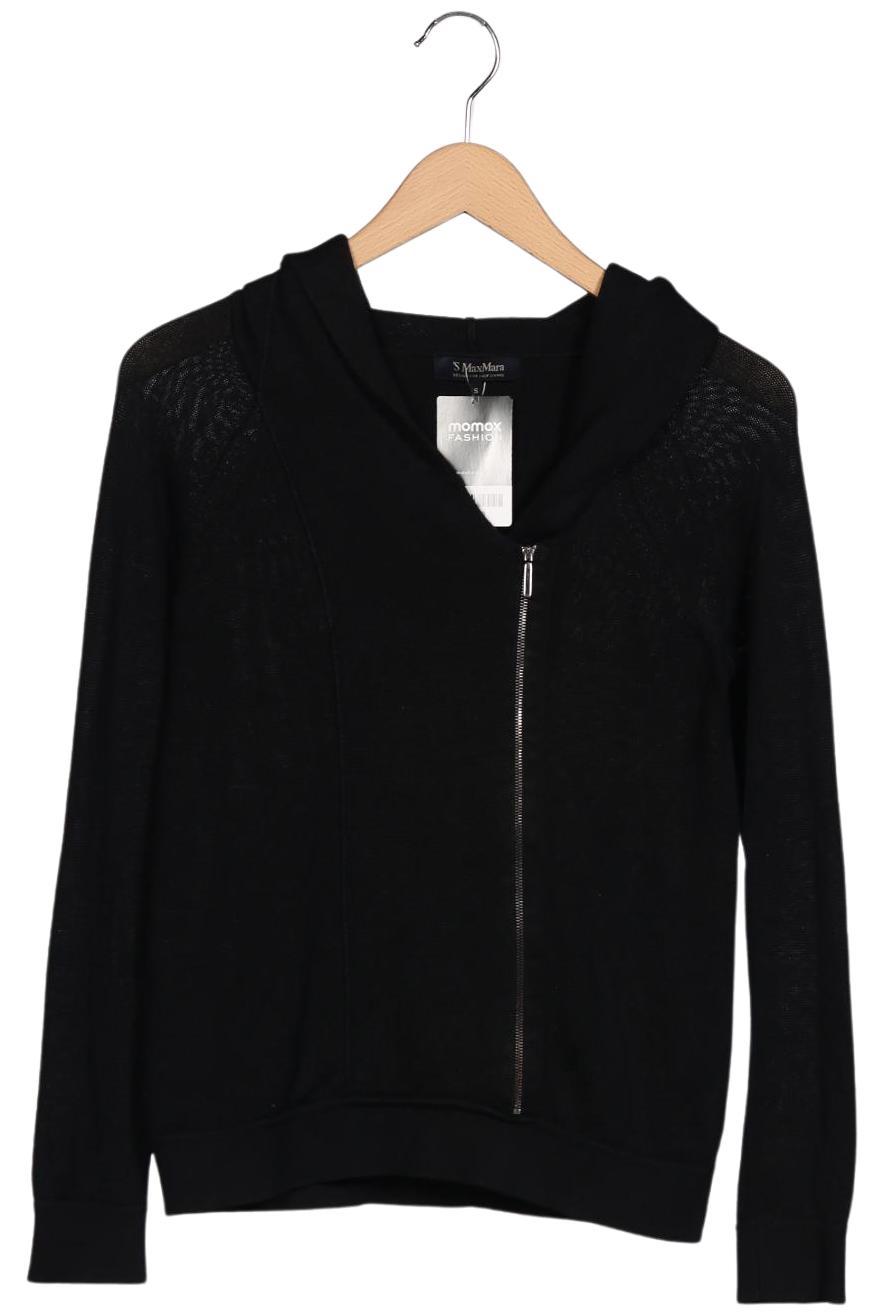 

Max Mara Damen Strickjacke, schwarz, Gr. 36