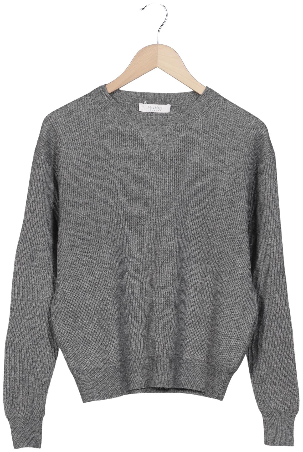 

Max Mara Leisure Damen Pullover, grau, Gr. 38