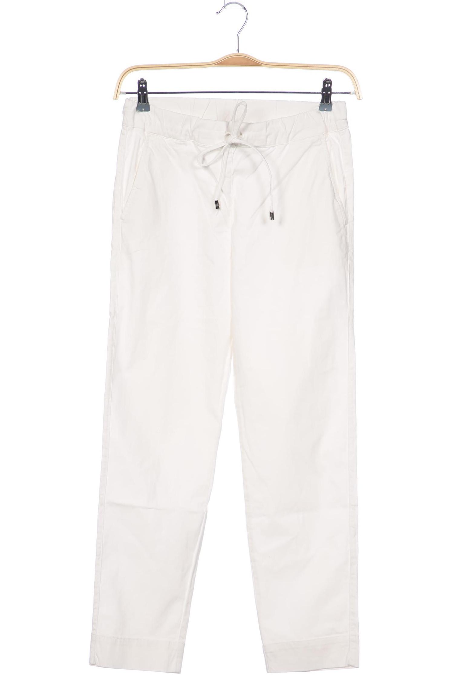 

Max Mara Leisure Damen Stoffhose, weiß, Gr. 38