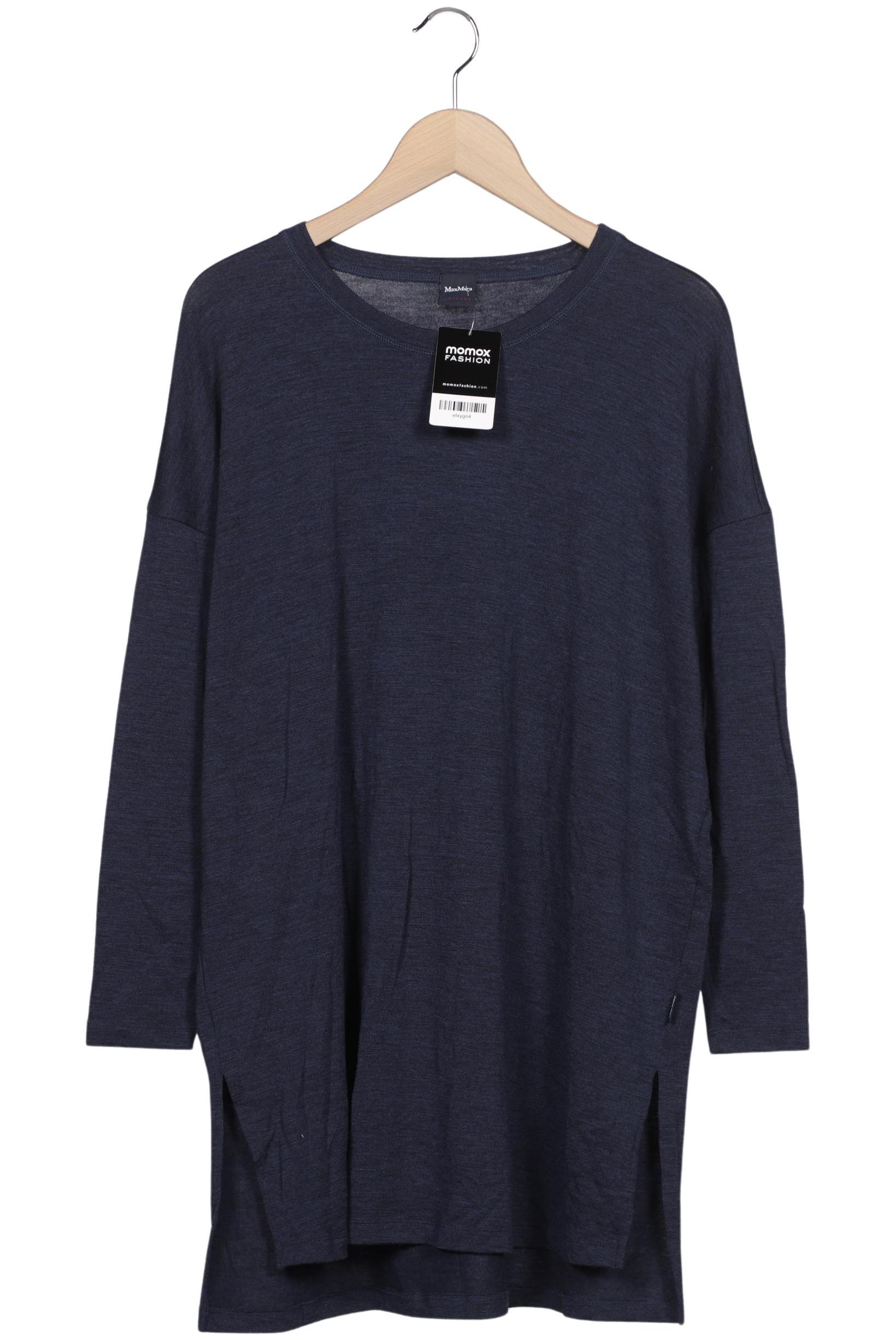

Max Mara Leisure Damen Langarmshirt, marineblau, Gr. 38