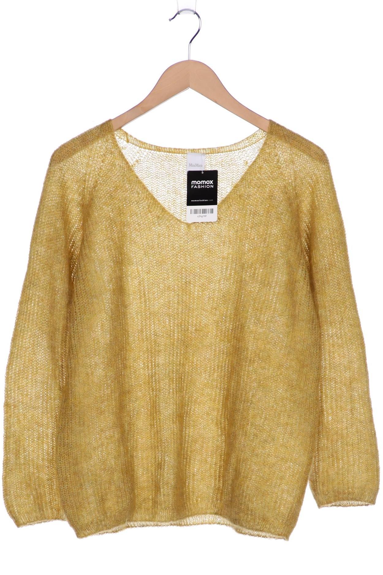 

Max Mara Leisure Damen Pullover, gelb, Gr. 42