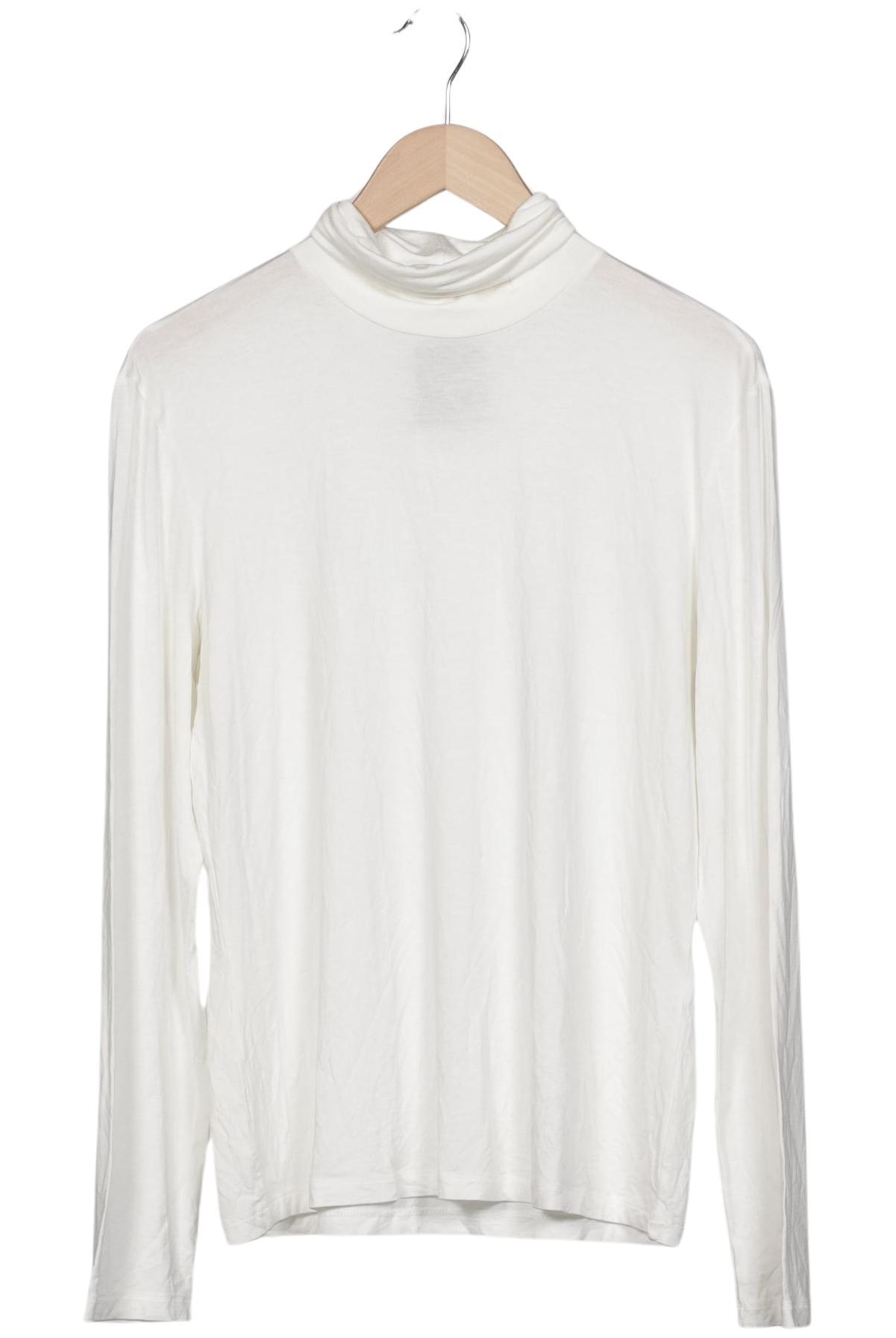 

Max Mara Leisure Damen Langarmshirt, weiß, Gr. 44