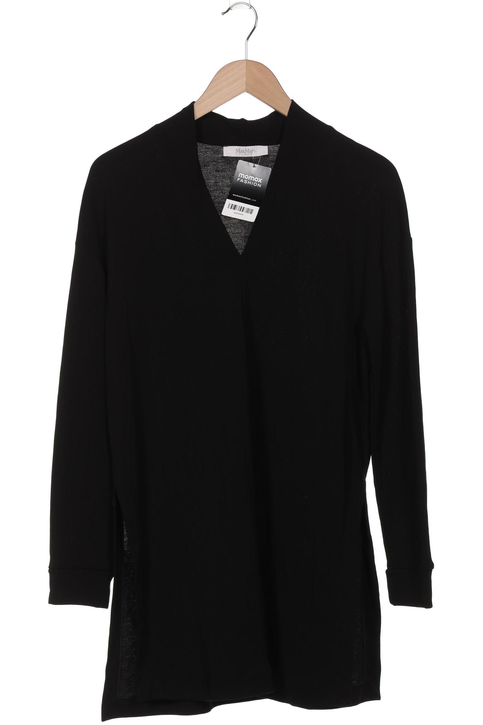 

Max Mara Leisure Damen Langarmshirt, schwarz, Gr. 44