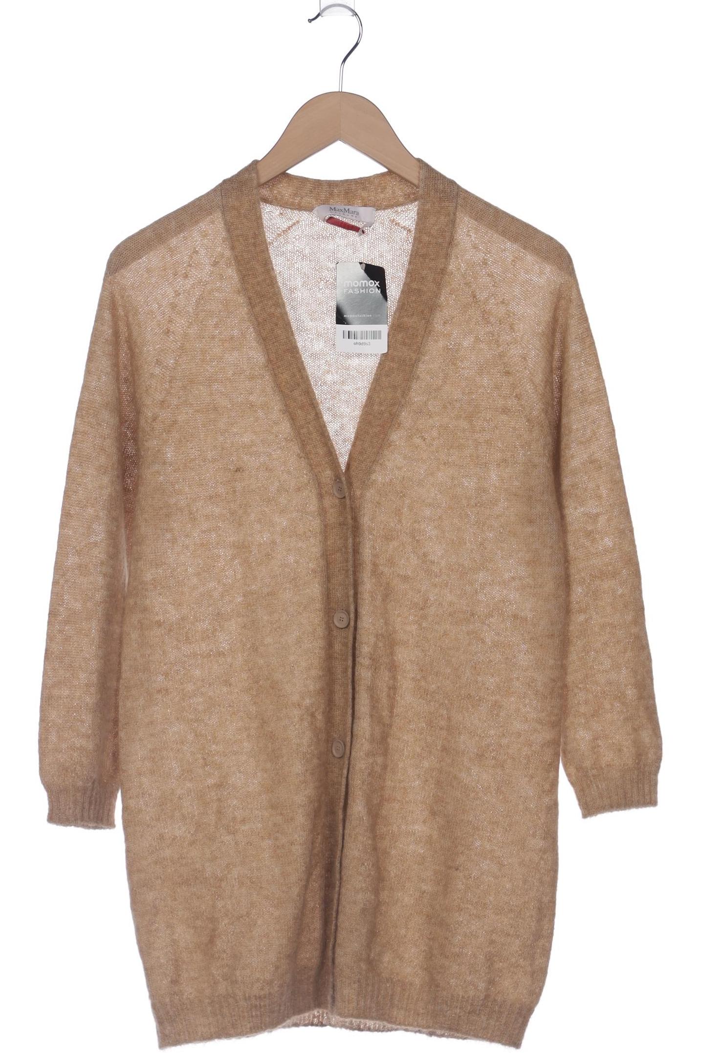 

Max Mara Leisure Damen Strickjacke, beige, Gr. 44