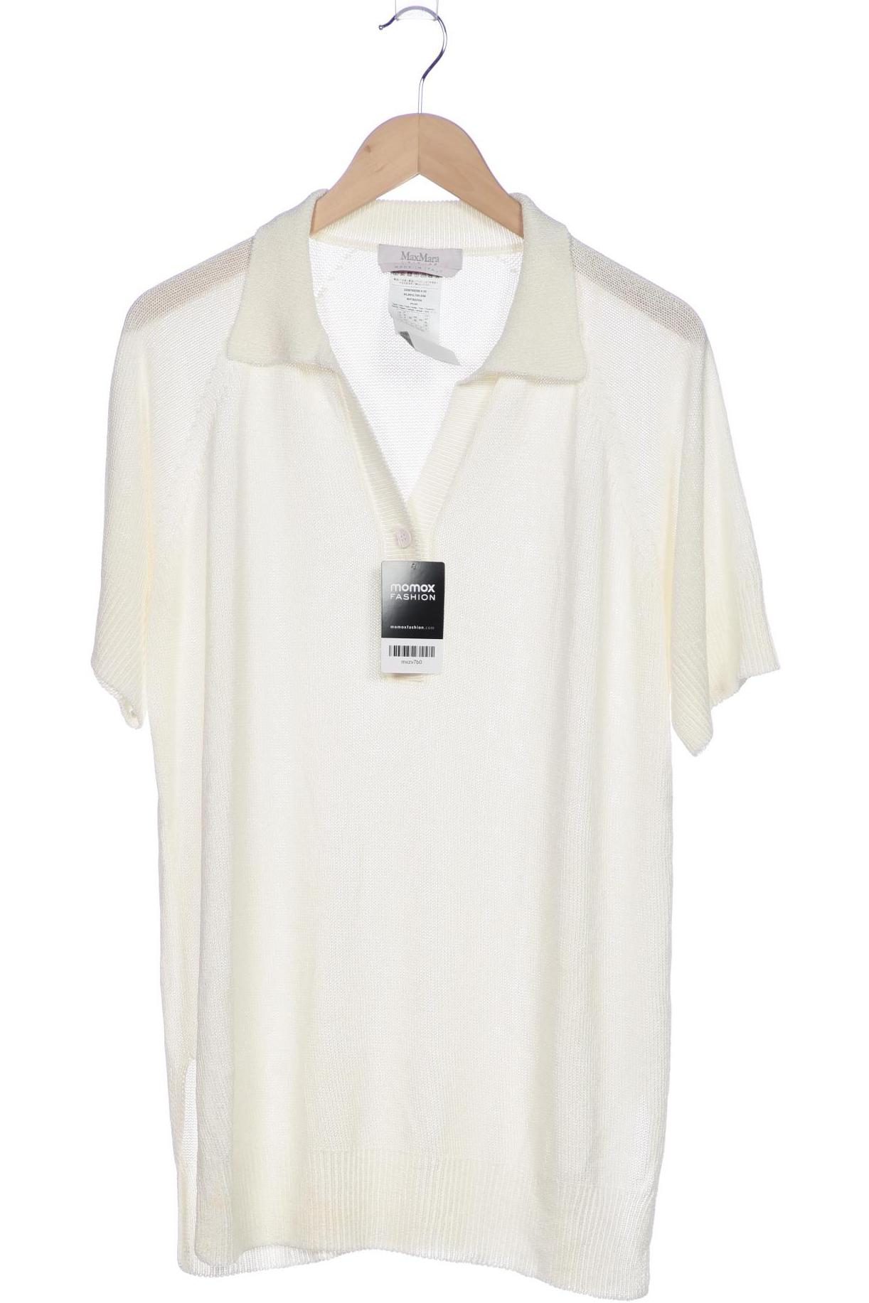 

Max Mara Leisure Damen Pullover, weiß, Gr. 38