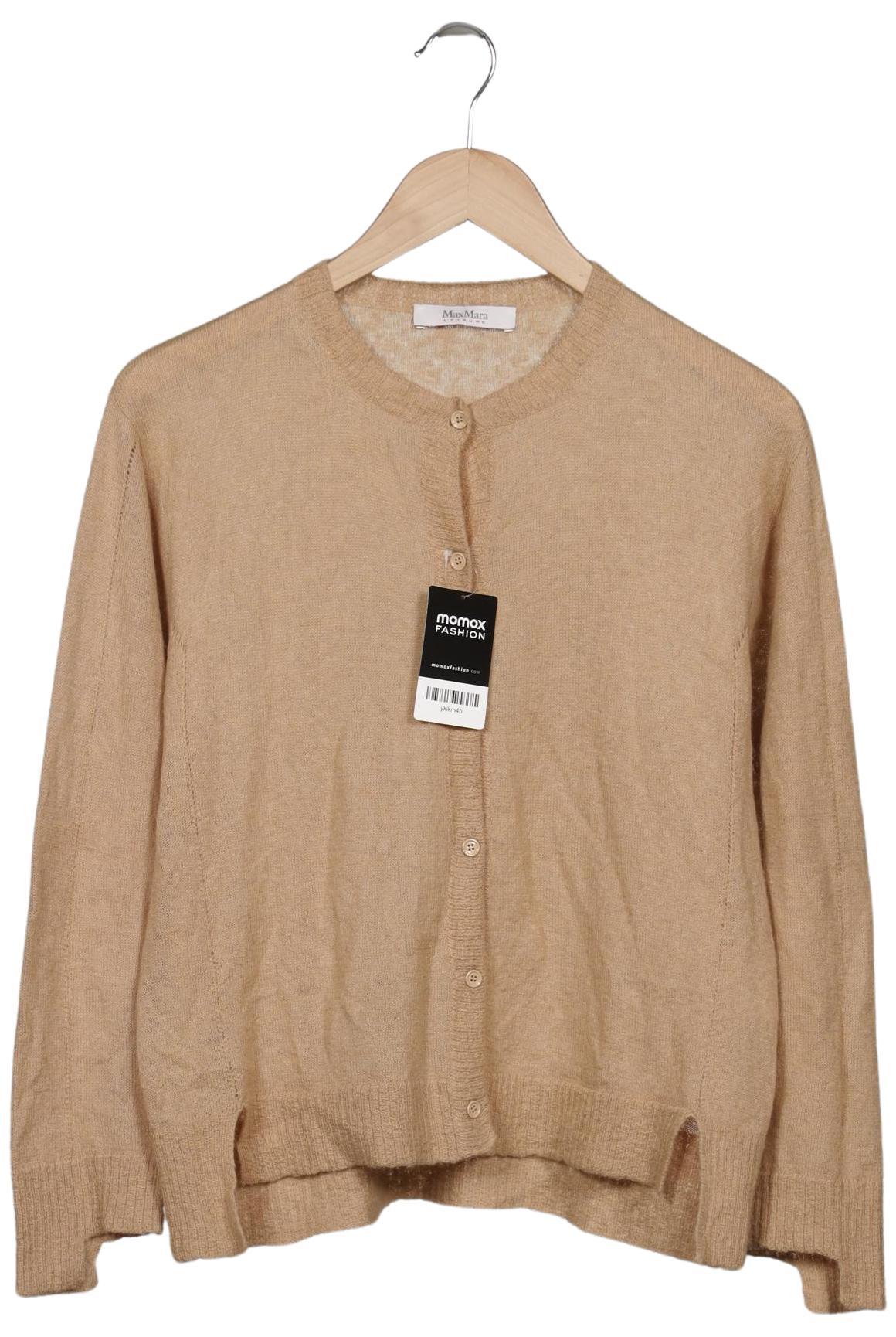 

Max Mara Leisure Damen Strickjacke, beige, Gr. 42