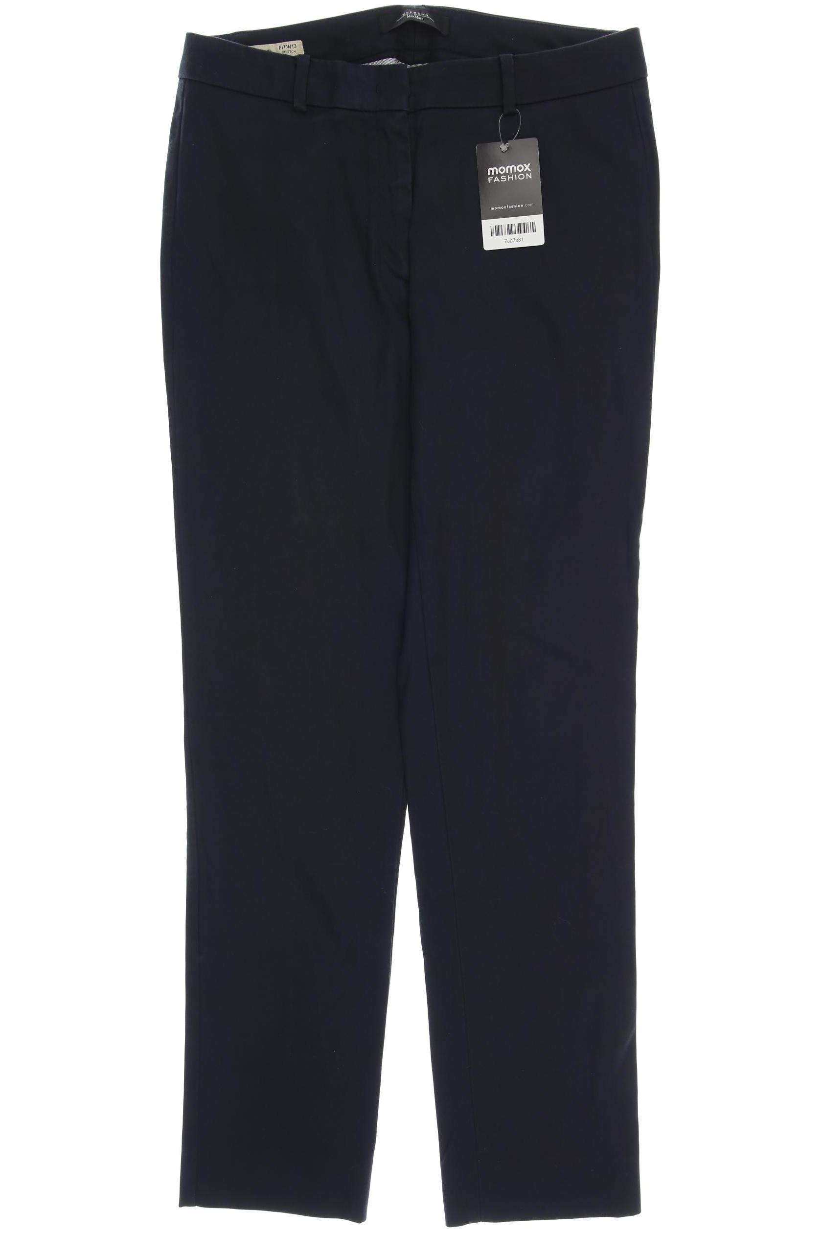 

Max Mara Weekend Damen Stoffhose, marineblau