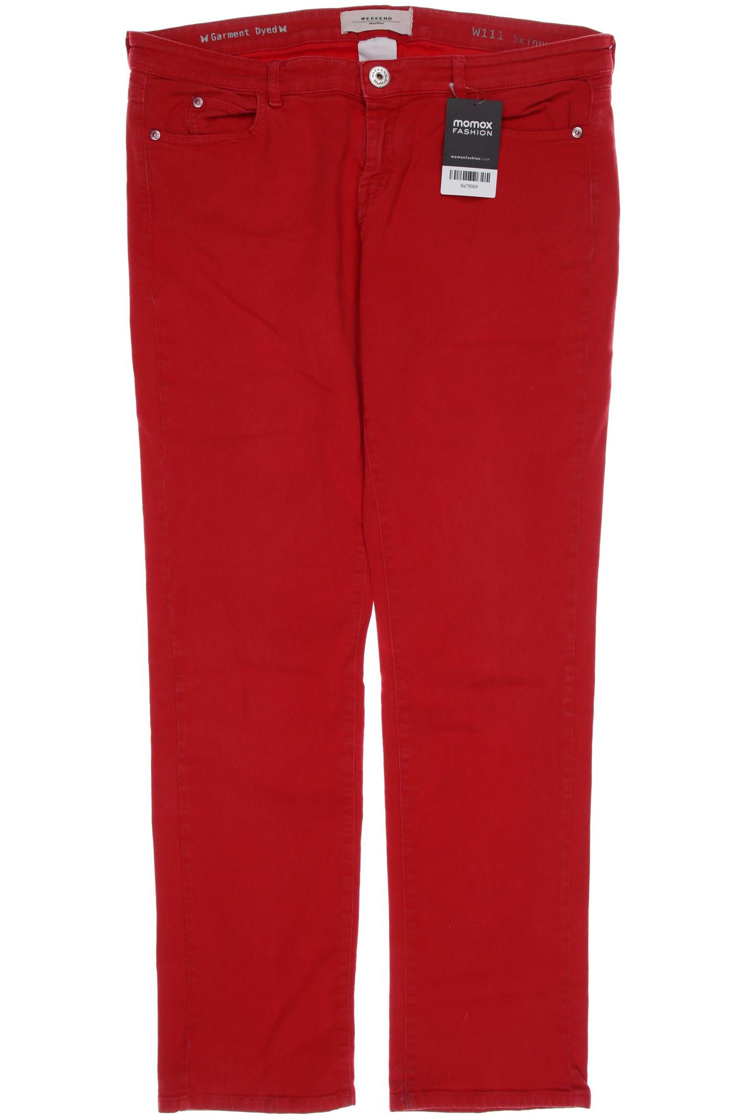 

Max Mara Weekend Damen Jeans, rot
