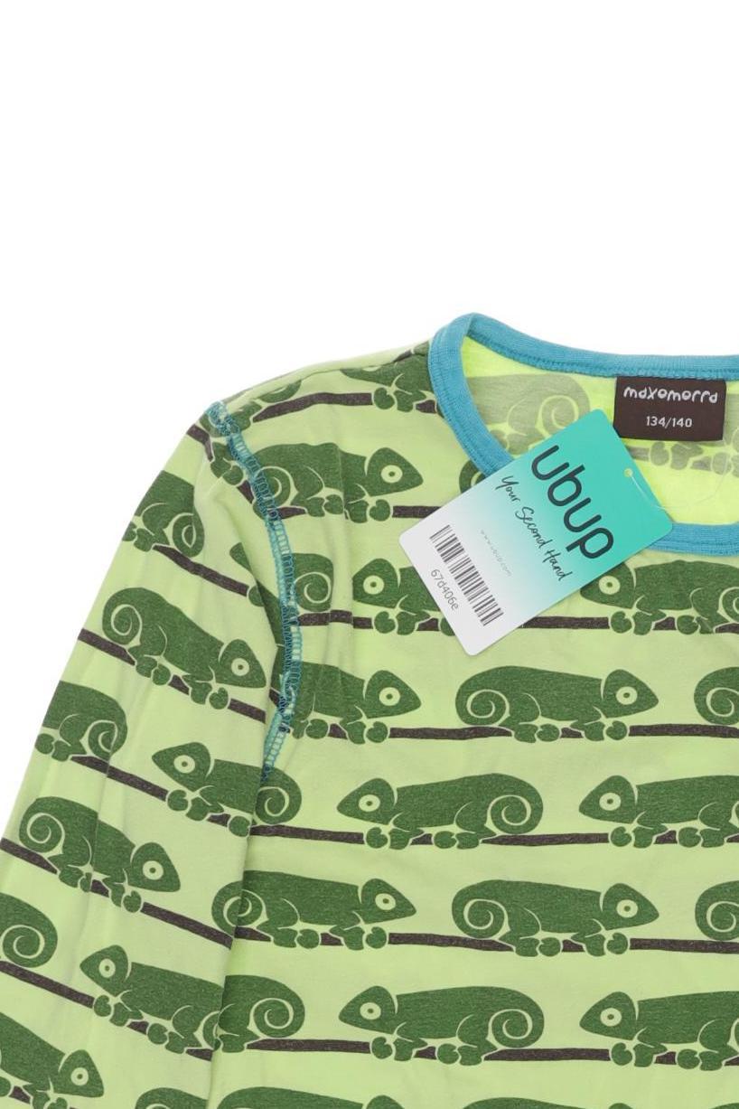 Thumbnail - Maxomorra Jungen Langarmshirt, grün, Gr. 134