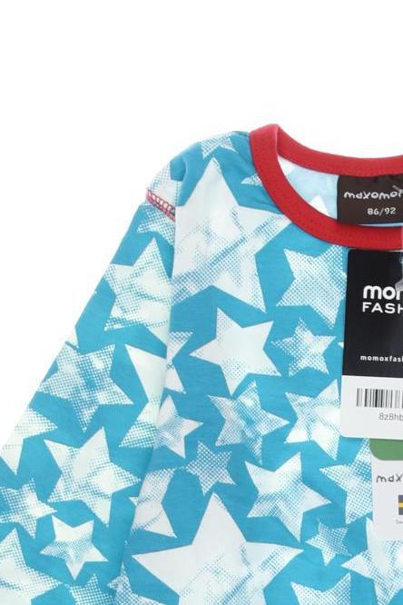 Thumbnail - Maxomorra Jungen Langarmshirt, blau, Gr. 86/92