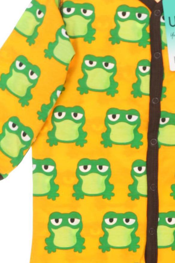 Thumbnail - Maxomorra Mädchen Strampler, orange, Gr. 80