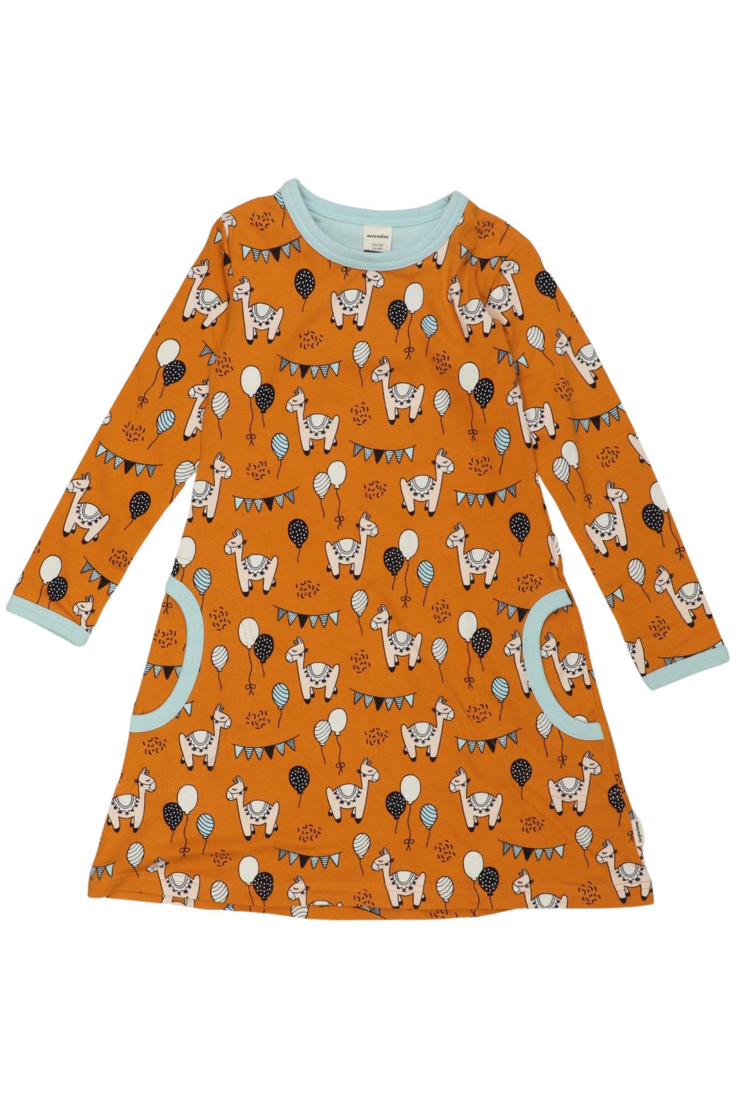 

Maxomorra Mädchen Kleid, orange, Gr. 110/116