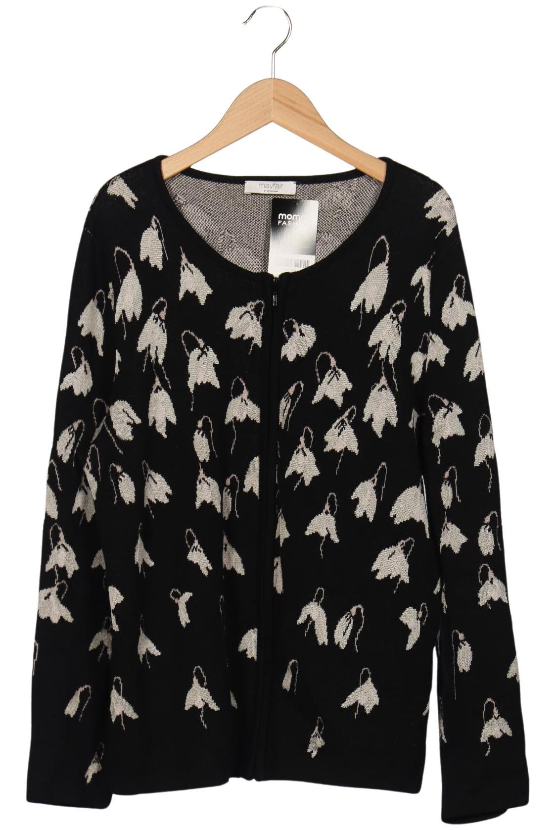 

Mayfair by Peter Hahn Damen Strickjacke, schwarz, Gr. 60