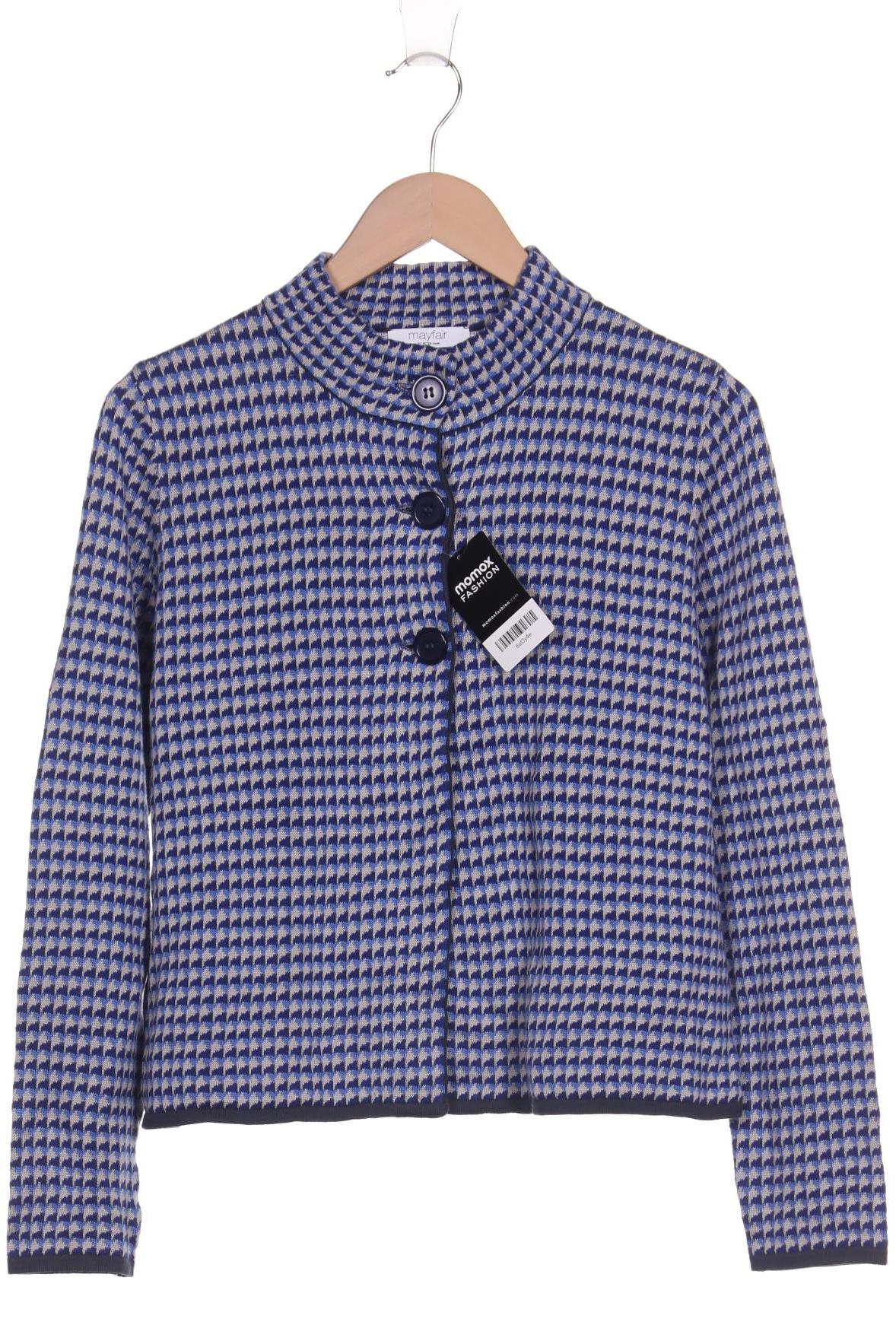 

Mayfair by Peter Hahn Damen Strickjacke, blau, Gr. 38